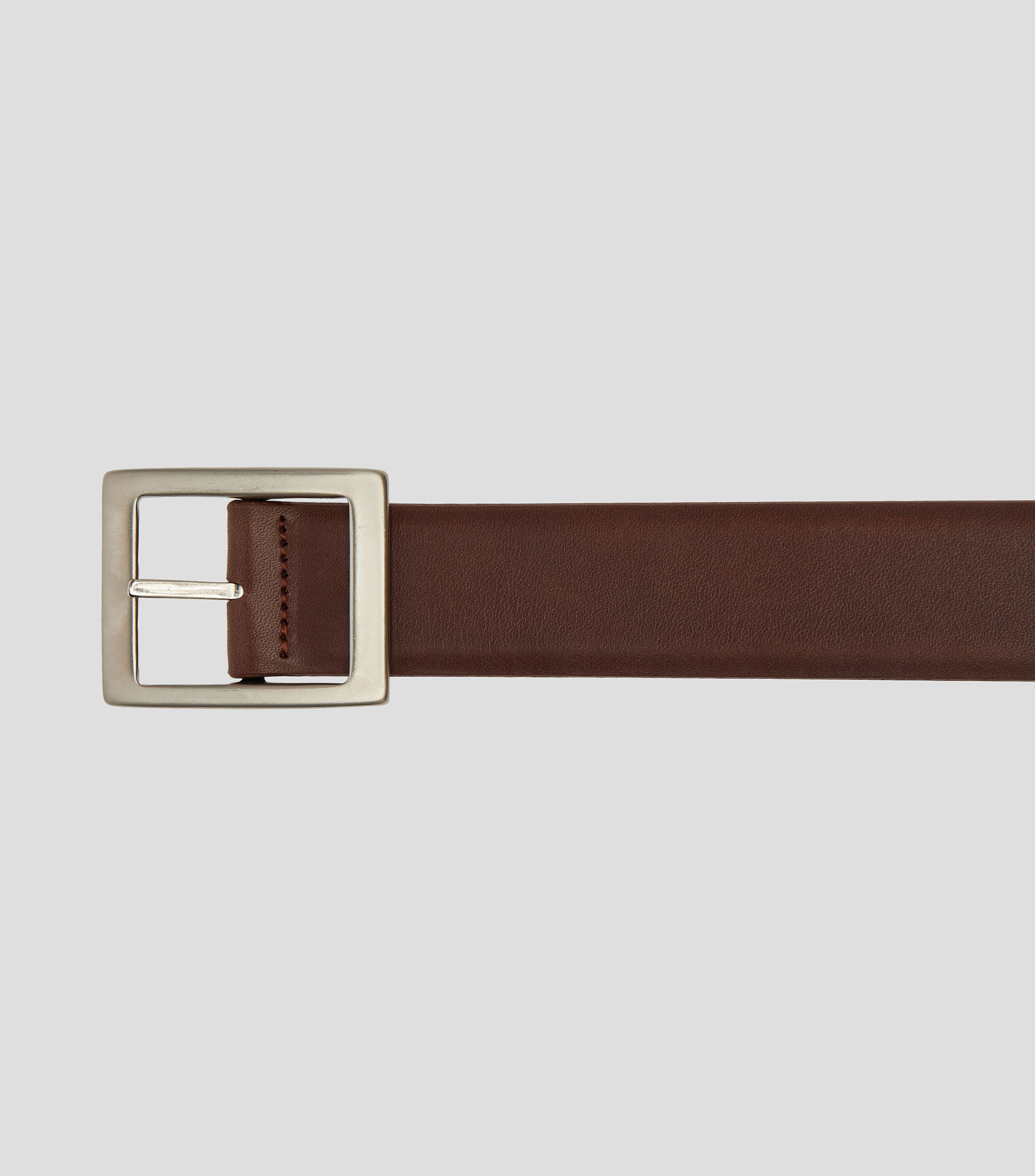 Cinturón reversible en piel casual Hombre