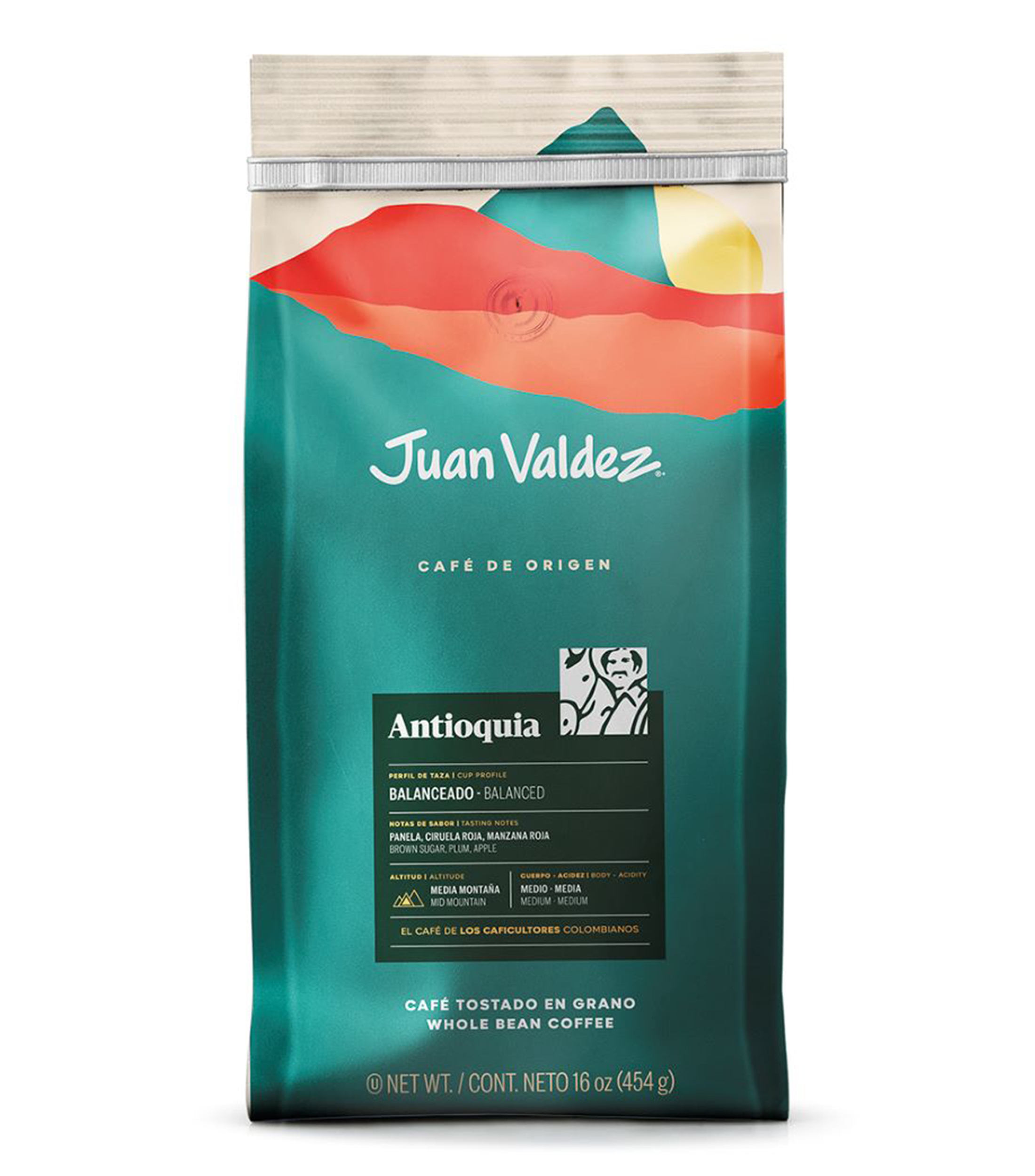 Juan Valdez Café en Grano Antioquia, 500 g El Palacio de