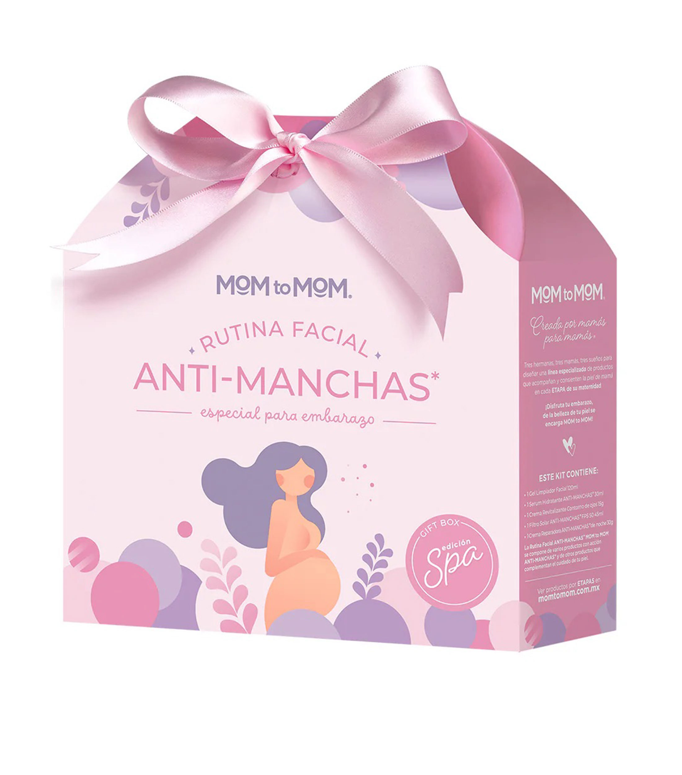 Set 5 piezas Rutina facial anti-manchas para mamá