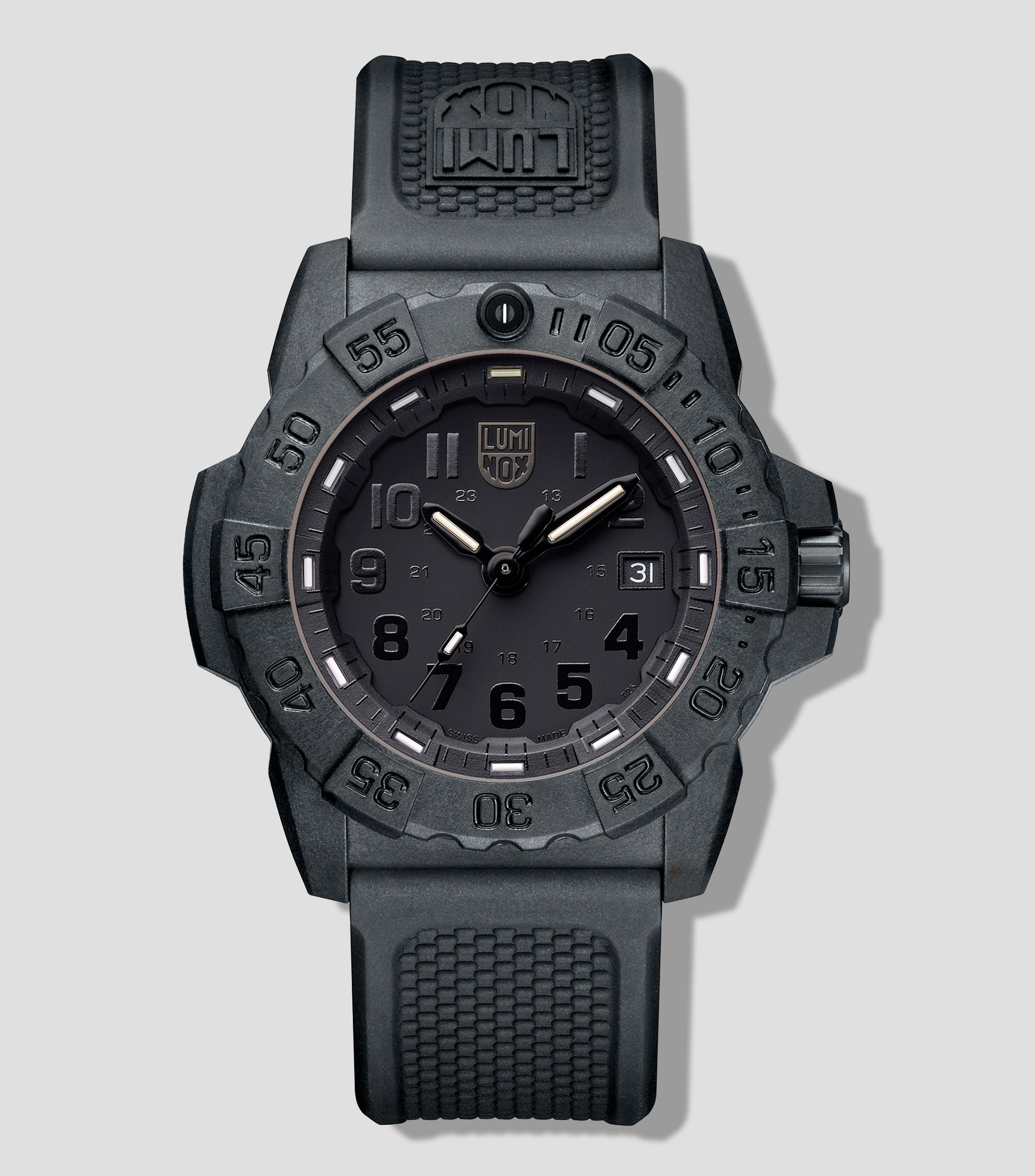Reloj para Hombre Navy Seal 3500 Series De Vestir Negro Mate