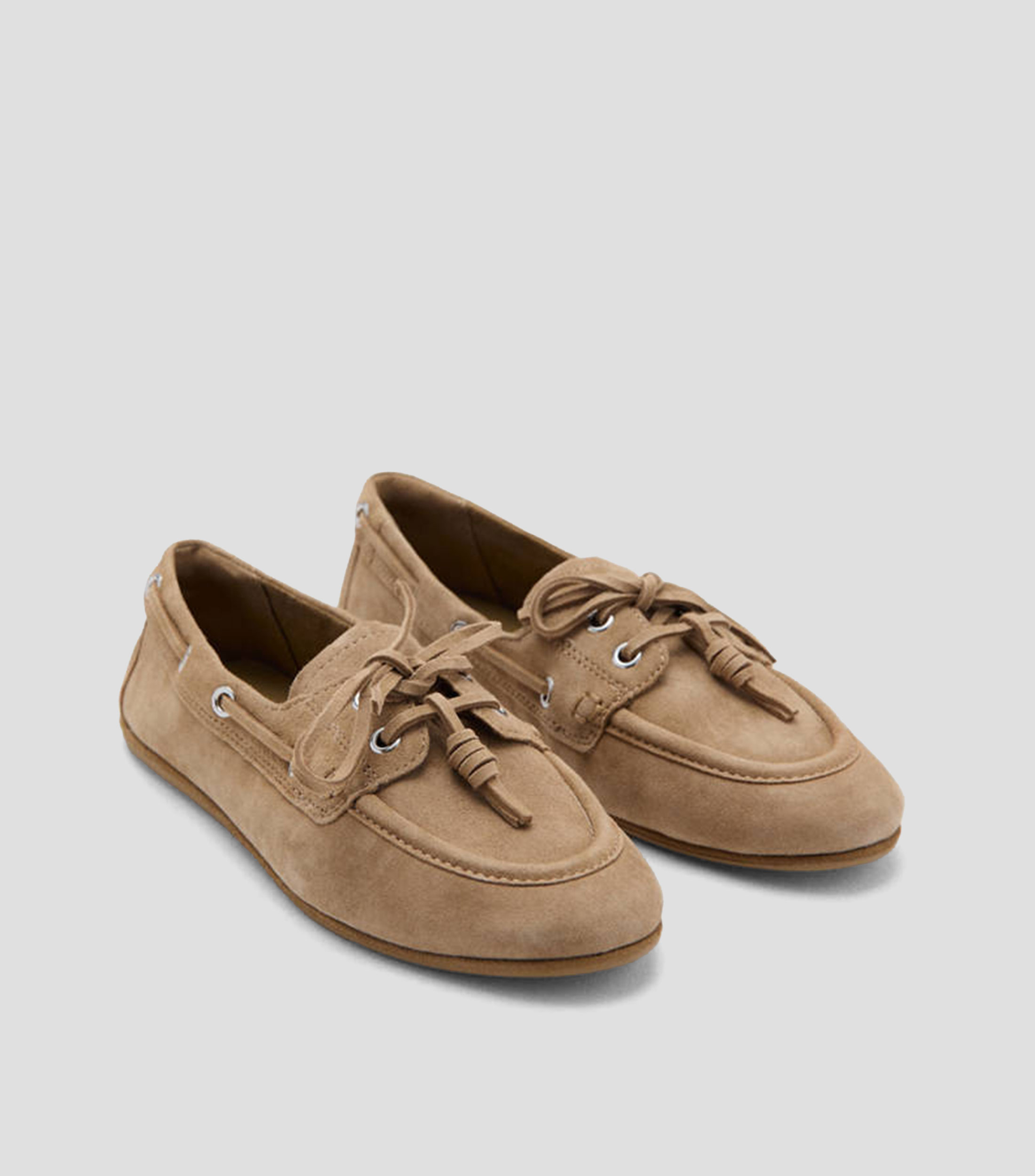 Zapatos Slip On casuales en piel Mujer
