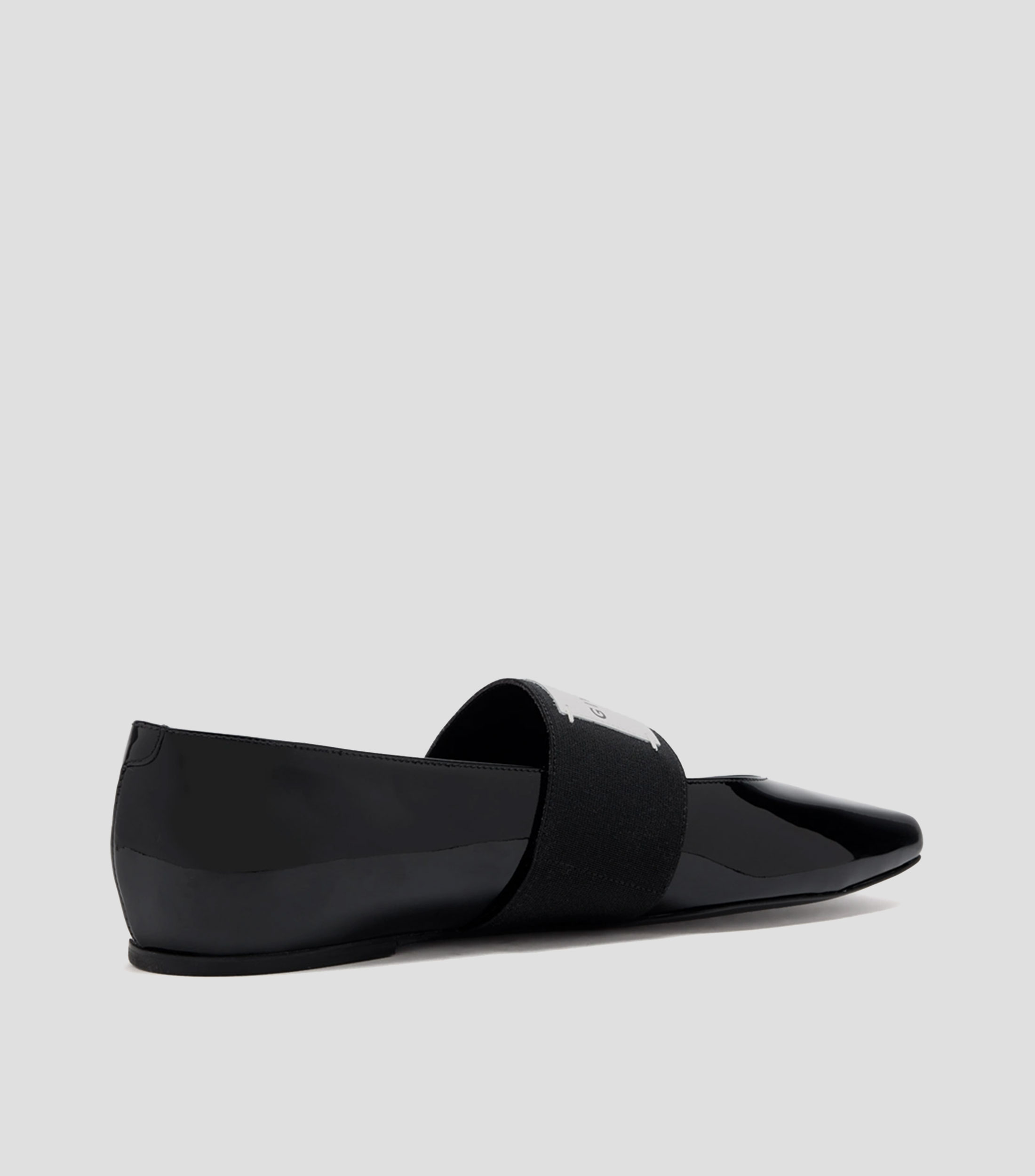 Flats Sliced Square en piel Mujer