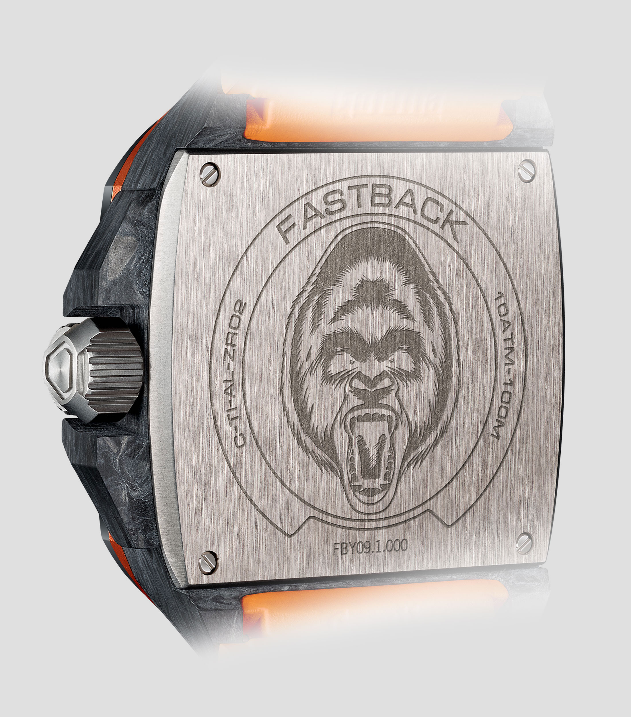 Reloj Fastback Hugger Orange Unisex