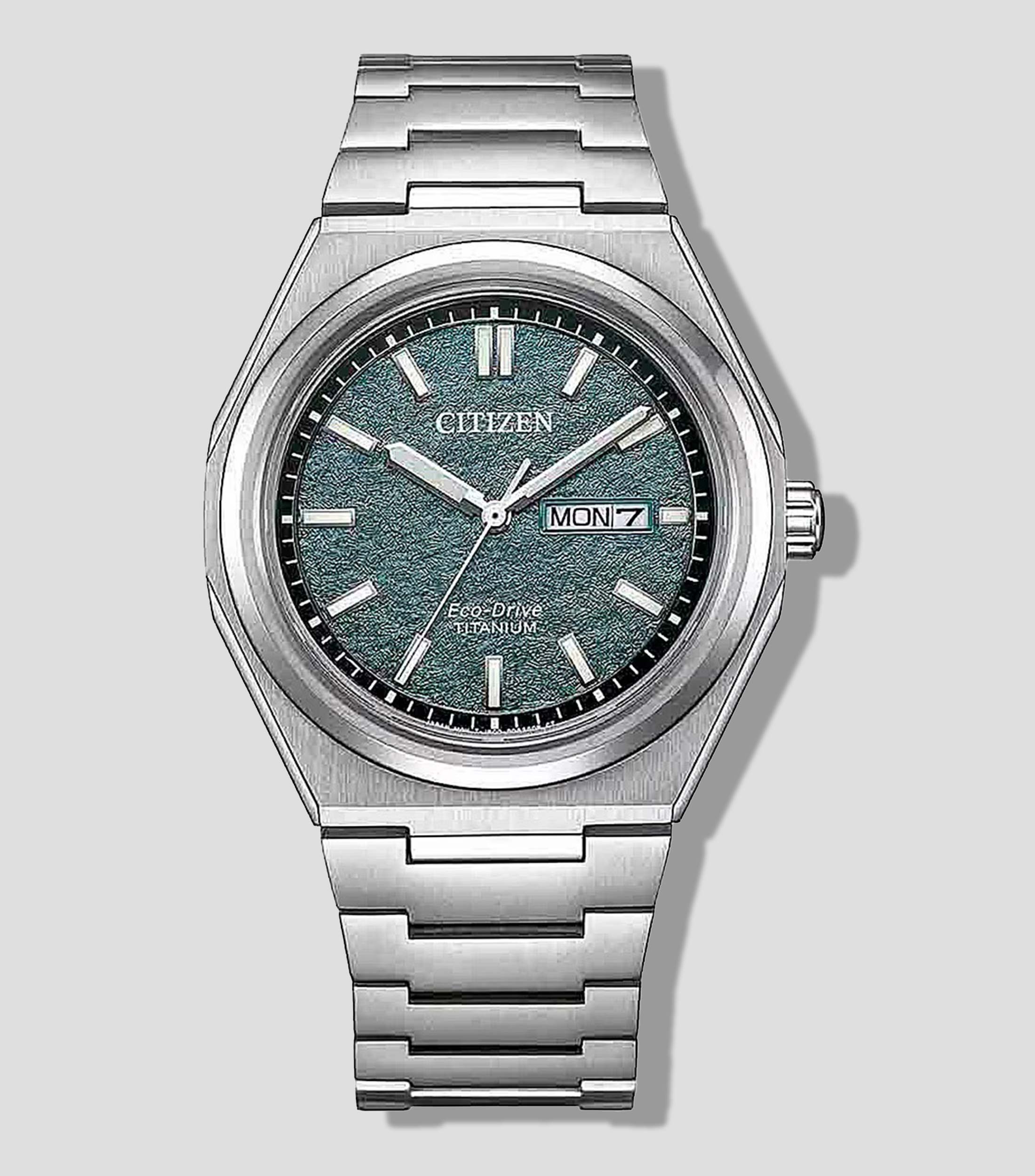 Reloj unisex Luxury Super Titanio, Casual, Plateado