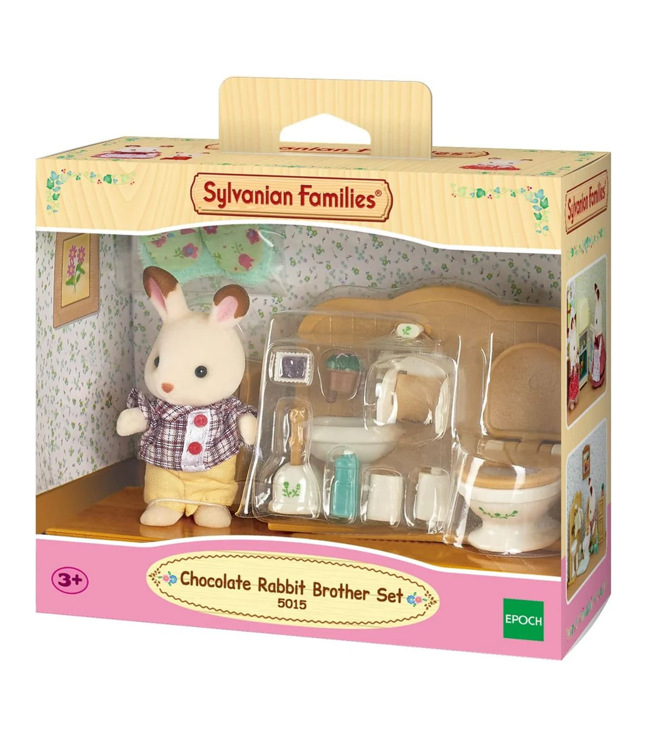 Set de Baño Coco Conejo Chocolate
