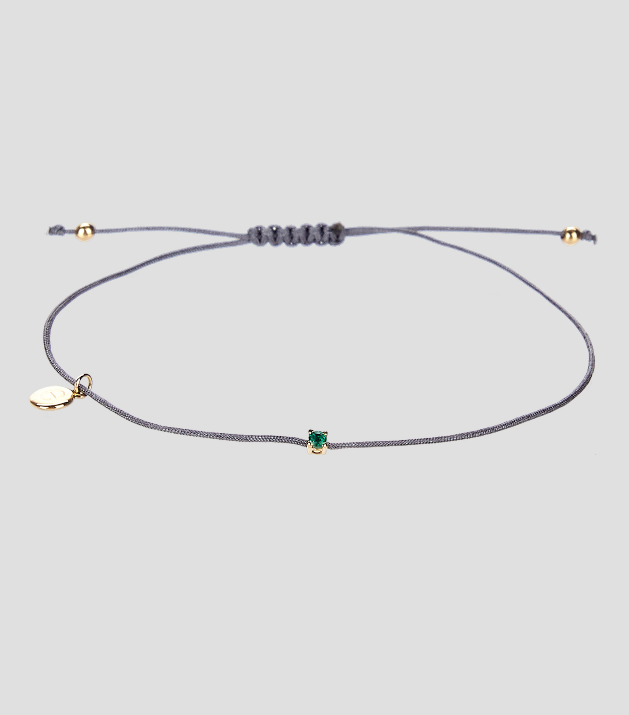 Pulsera con Esmeralda Mujer