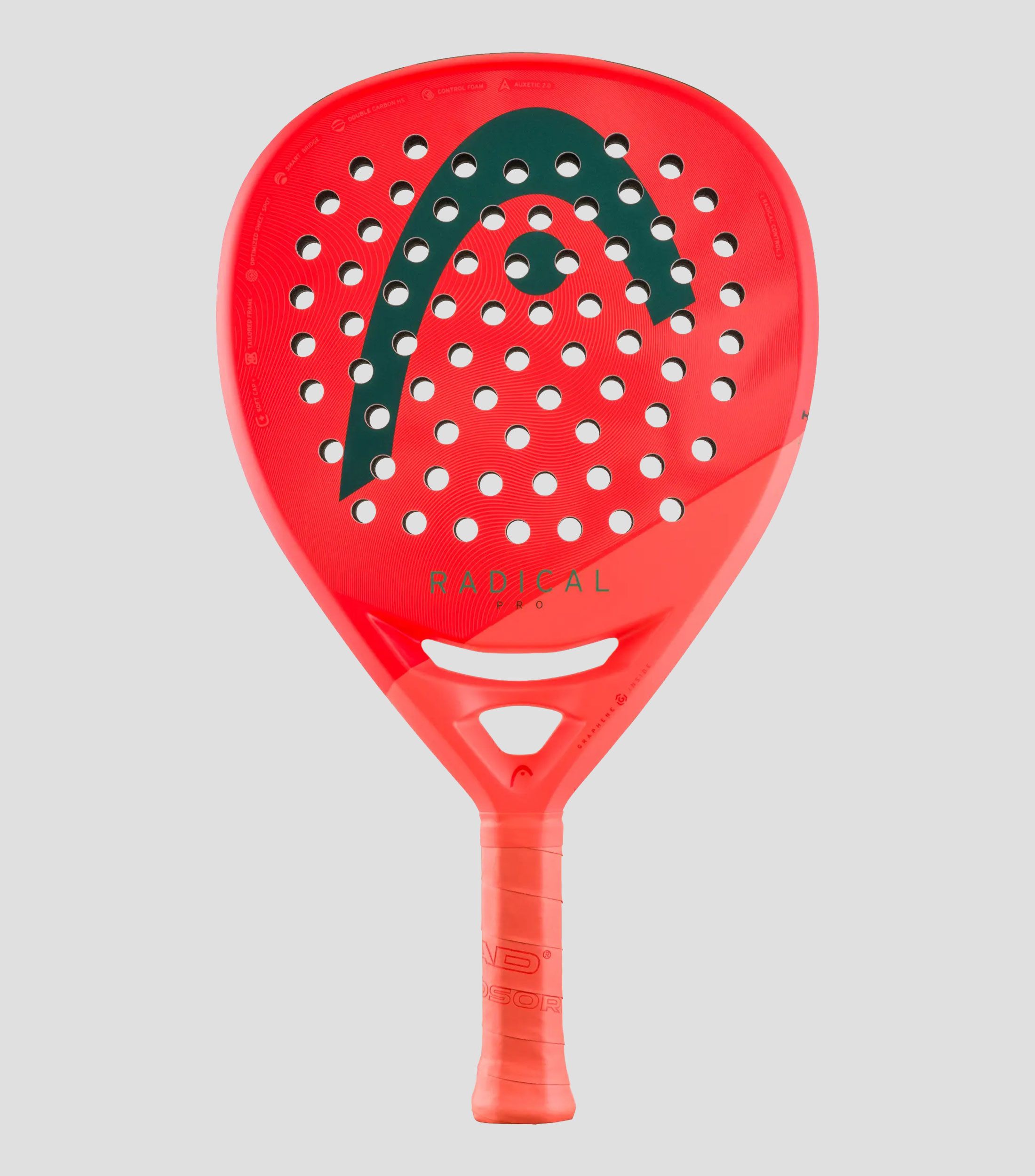 Pala para pádel Radical Pro naranja