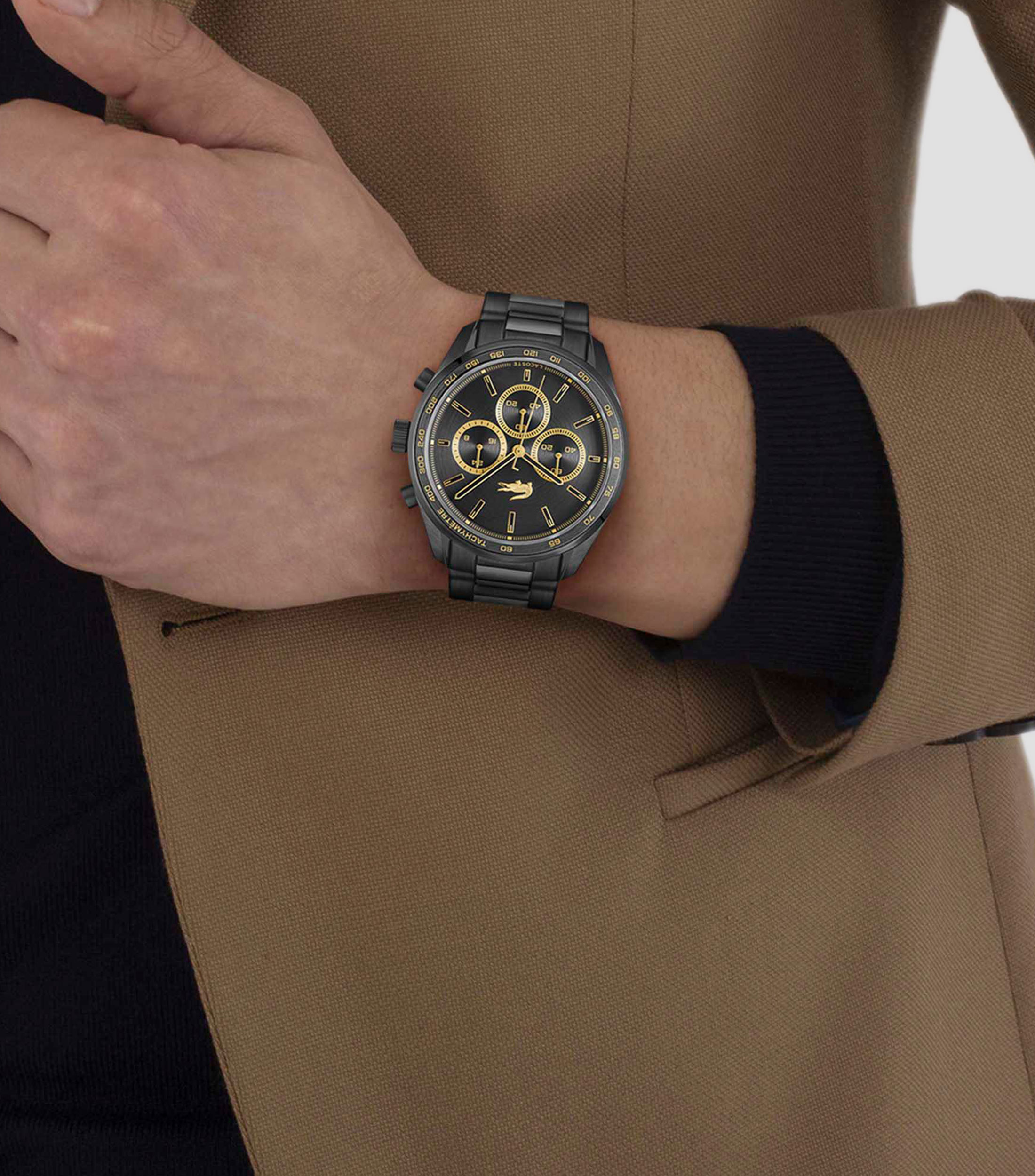 Reloj para Hombre Boston Casual Negro