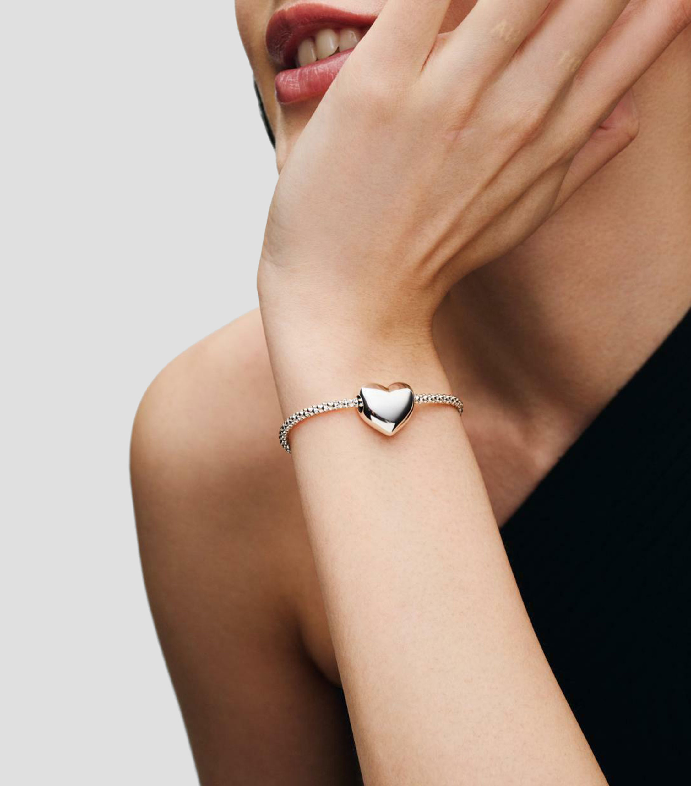 Charm Corazón en Plata Be Love Mujer