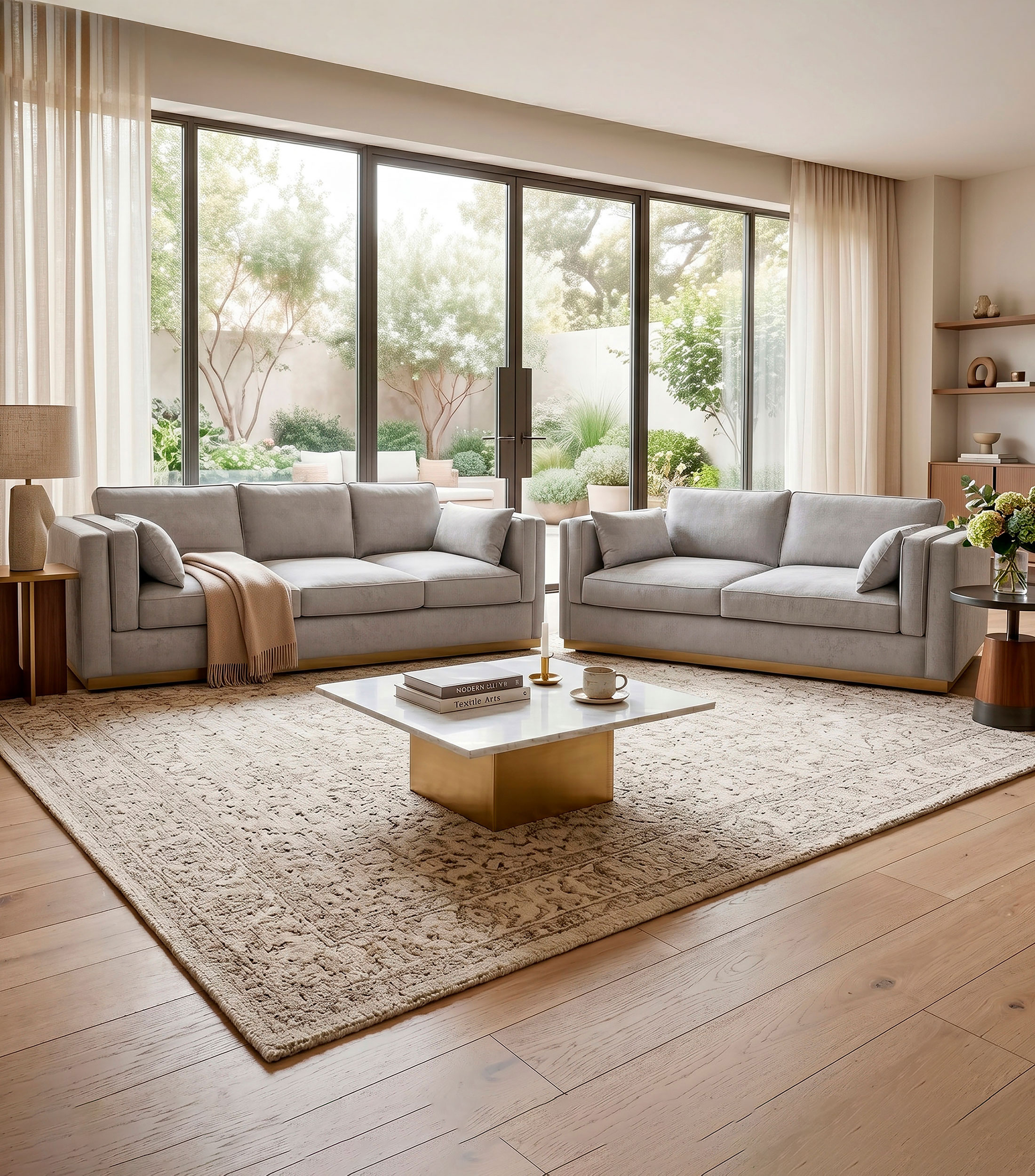 Love seat Hayden gris
