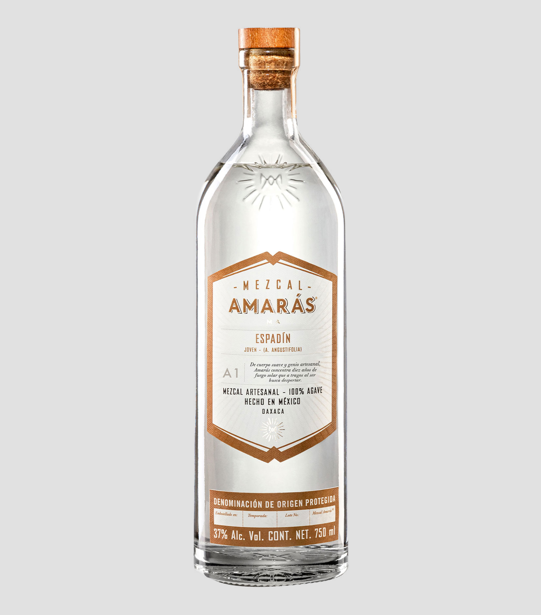 Mezcal Amaras Espadin Joven, 750 ml