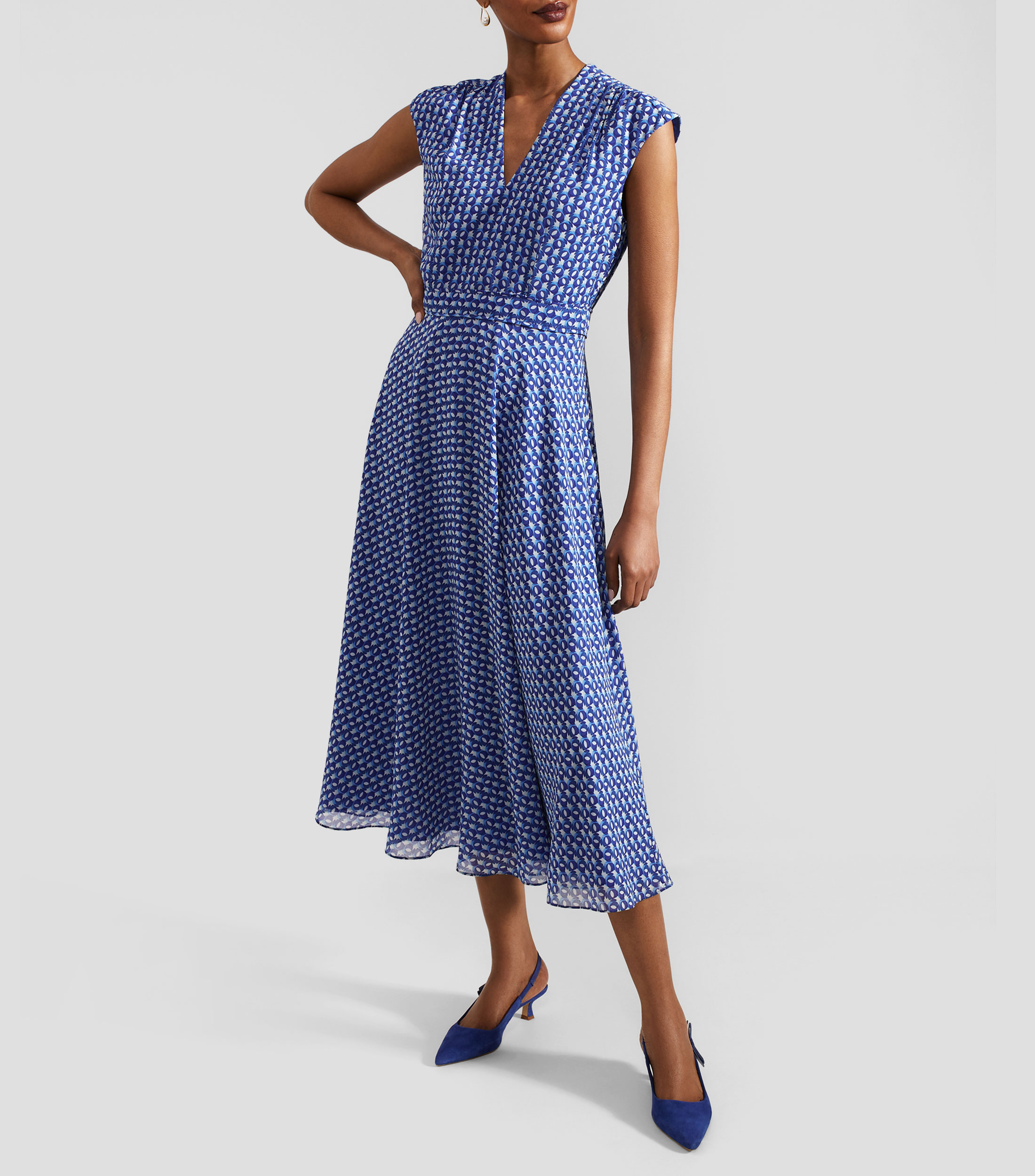 Vestido midi Hailey Mujer