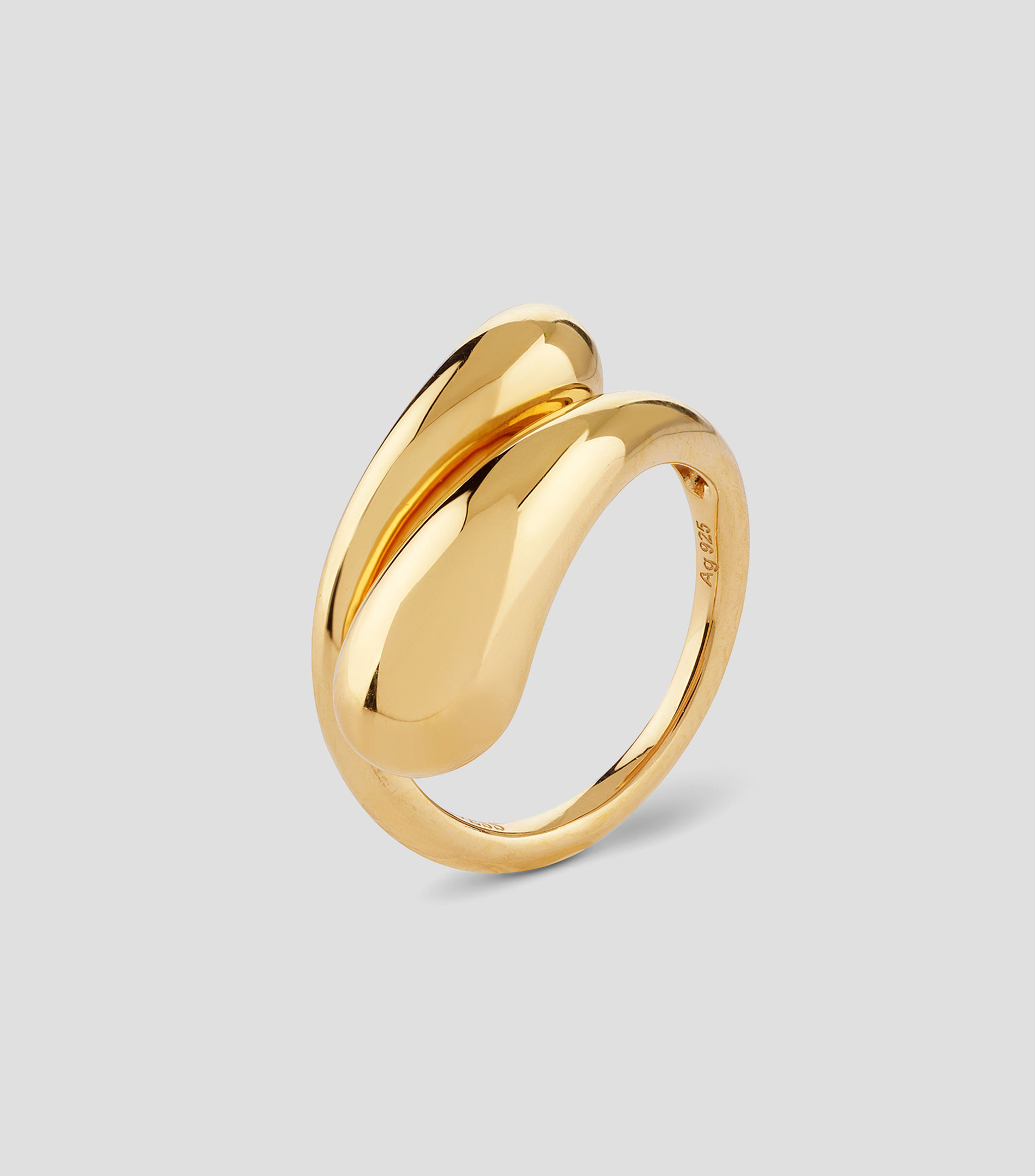 Anillo en plata .925 Fluid Mujer