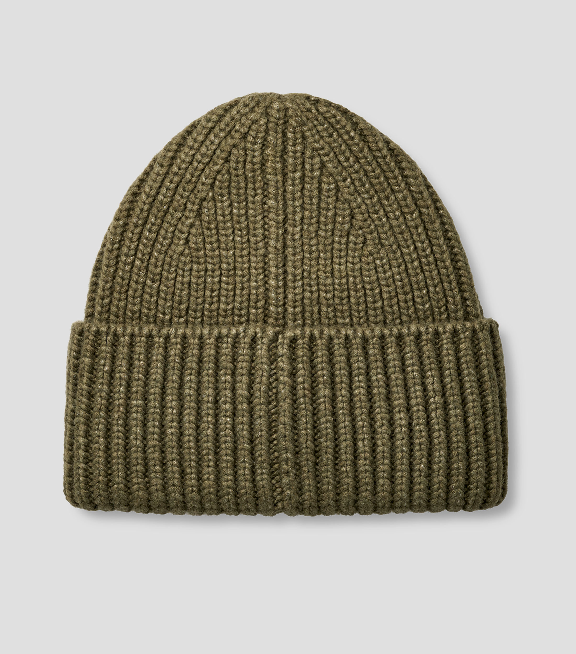 Gorro en tejido de punto liso Hombre