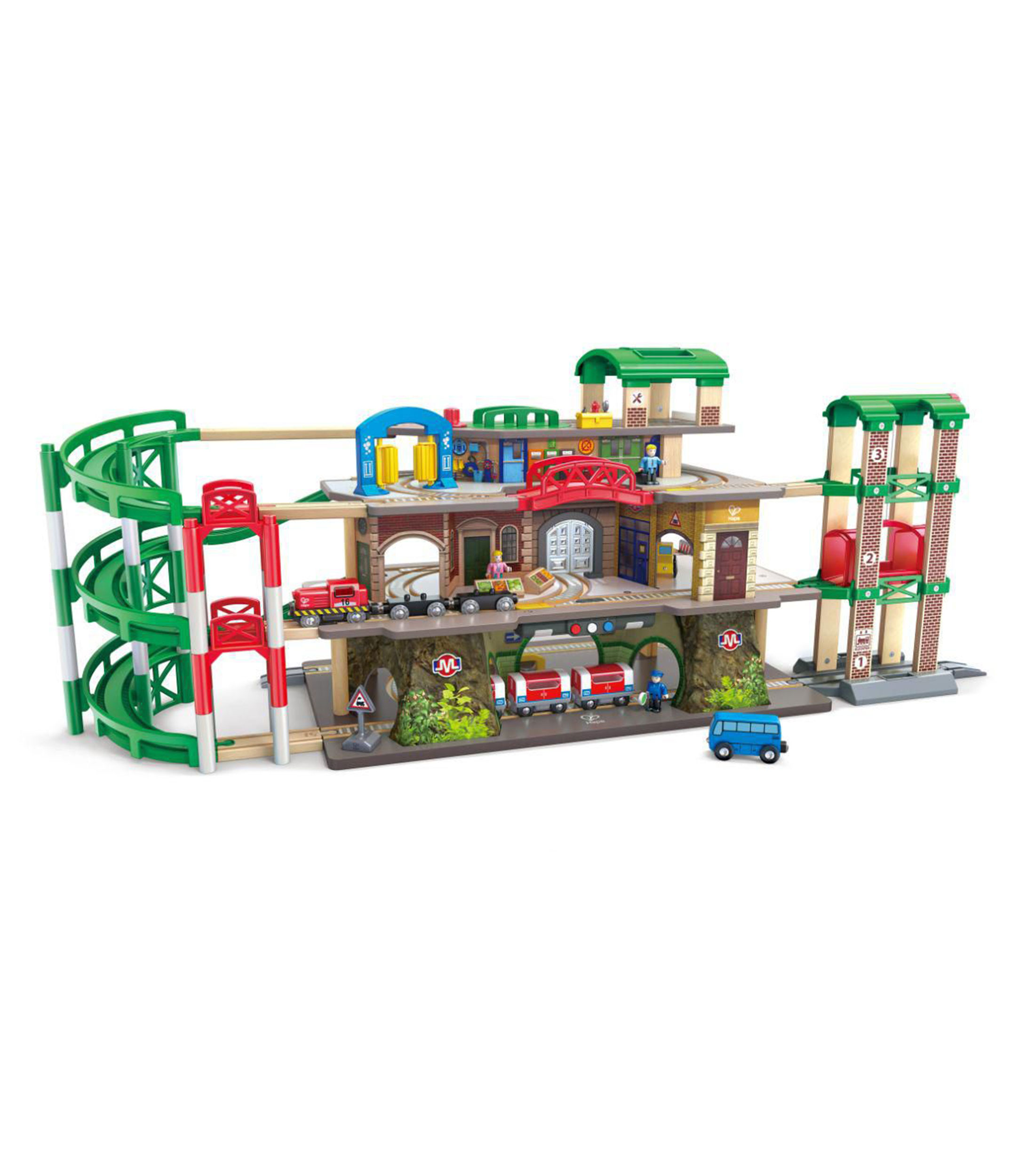 Set Ciudad de Ferrocarril de Múltiples Niveles