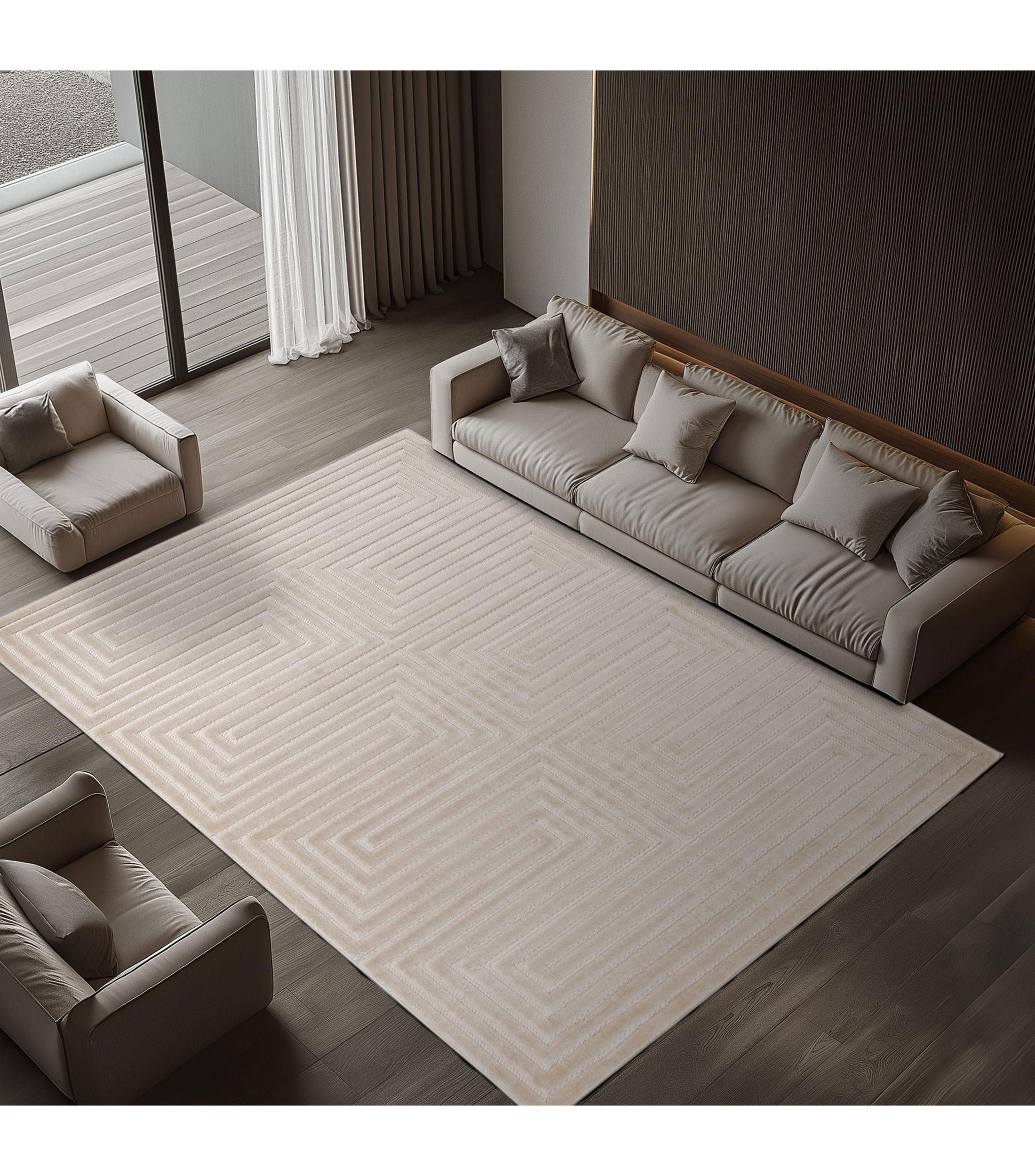 Tapete decorativo Altima en polipropileno 230 x 160 cm