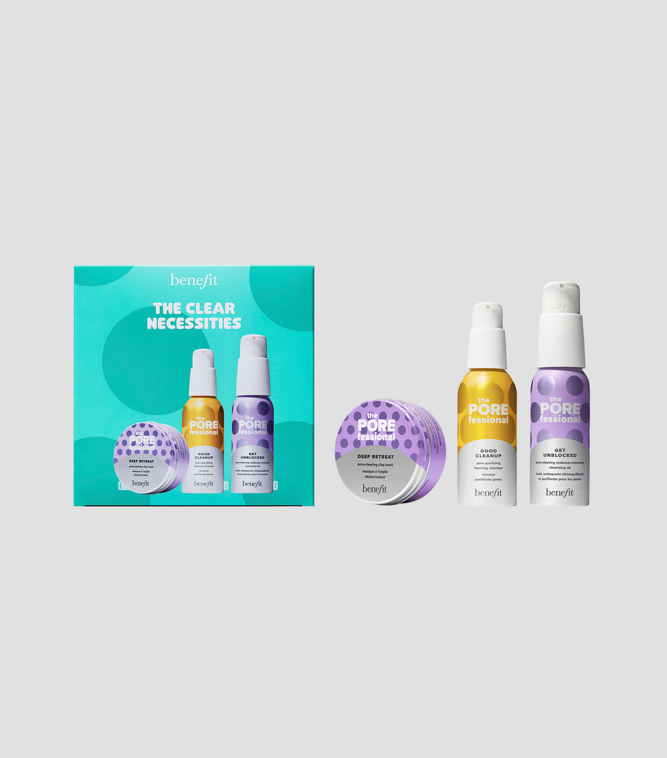 Set The POREfessional The Clear Necessities