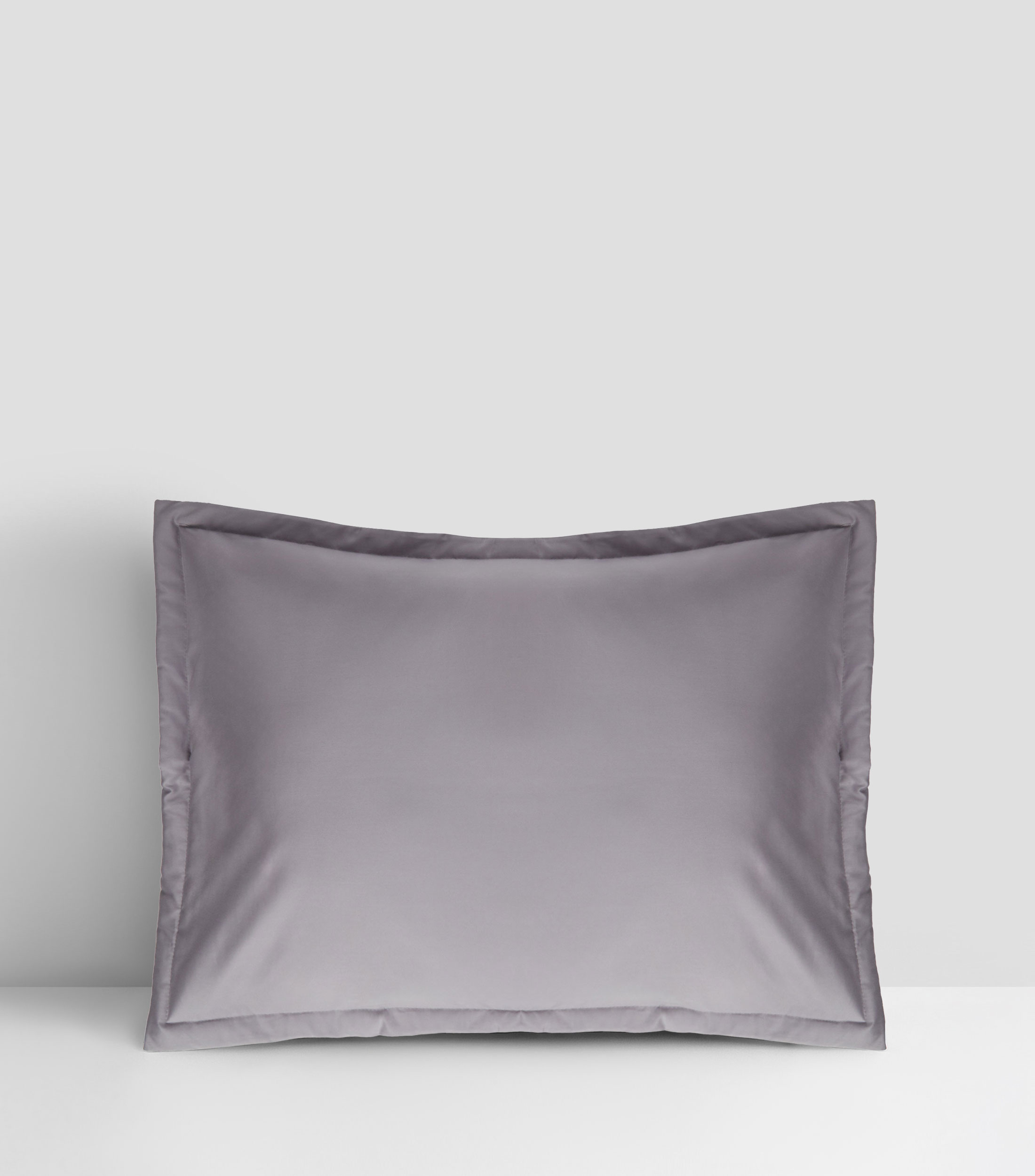 Funda para Almohada King Size en Algodón Gris Perla