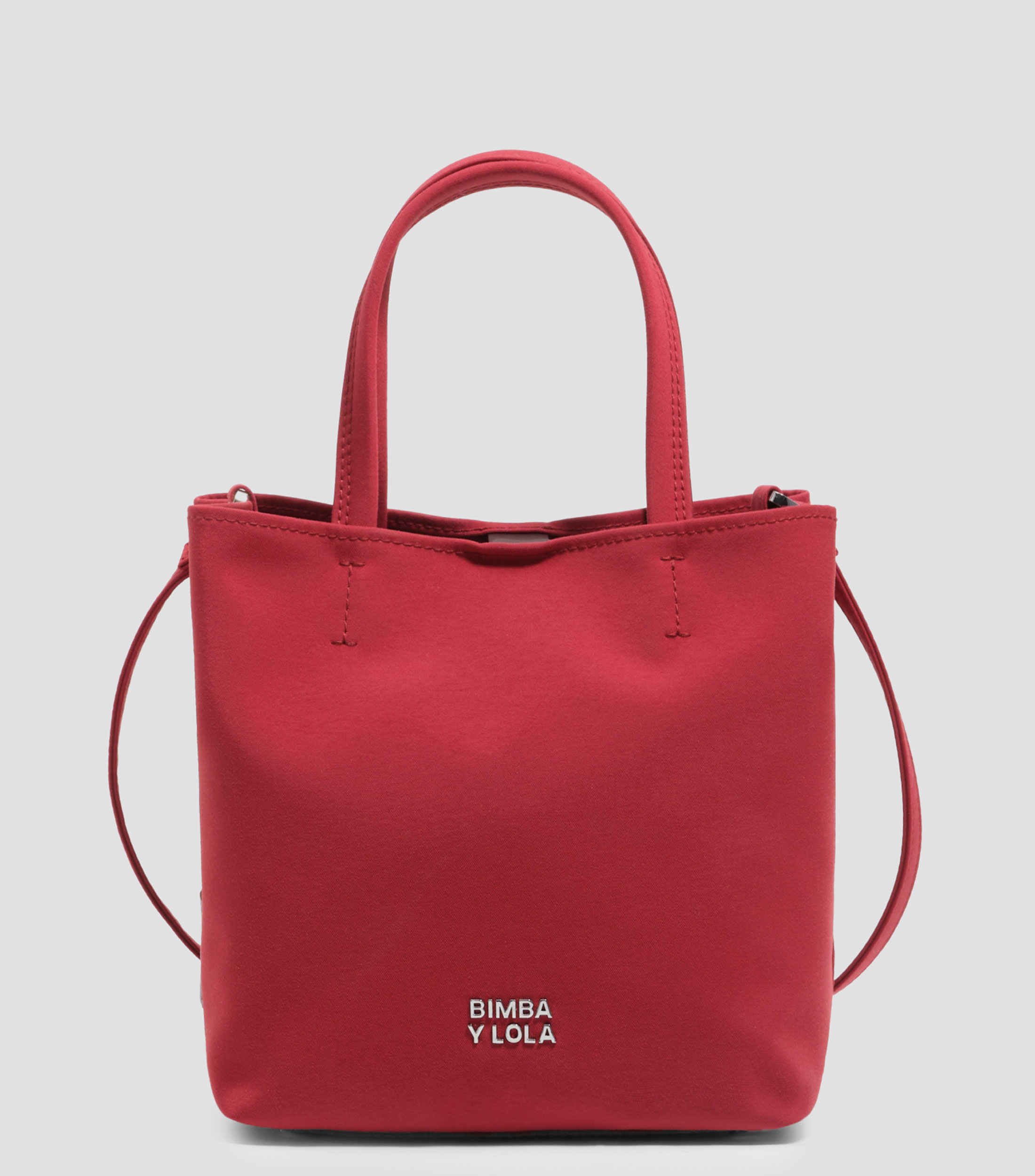 Bolsa chihuahua pequeña nylon rojo oscuro Mujer