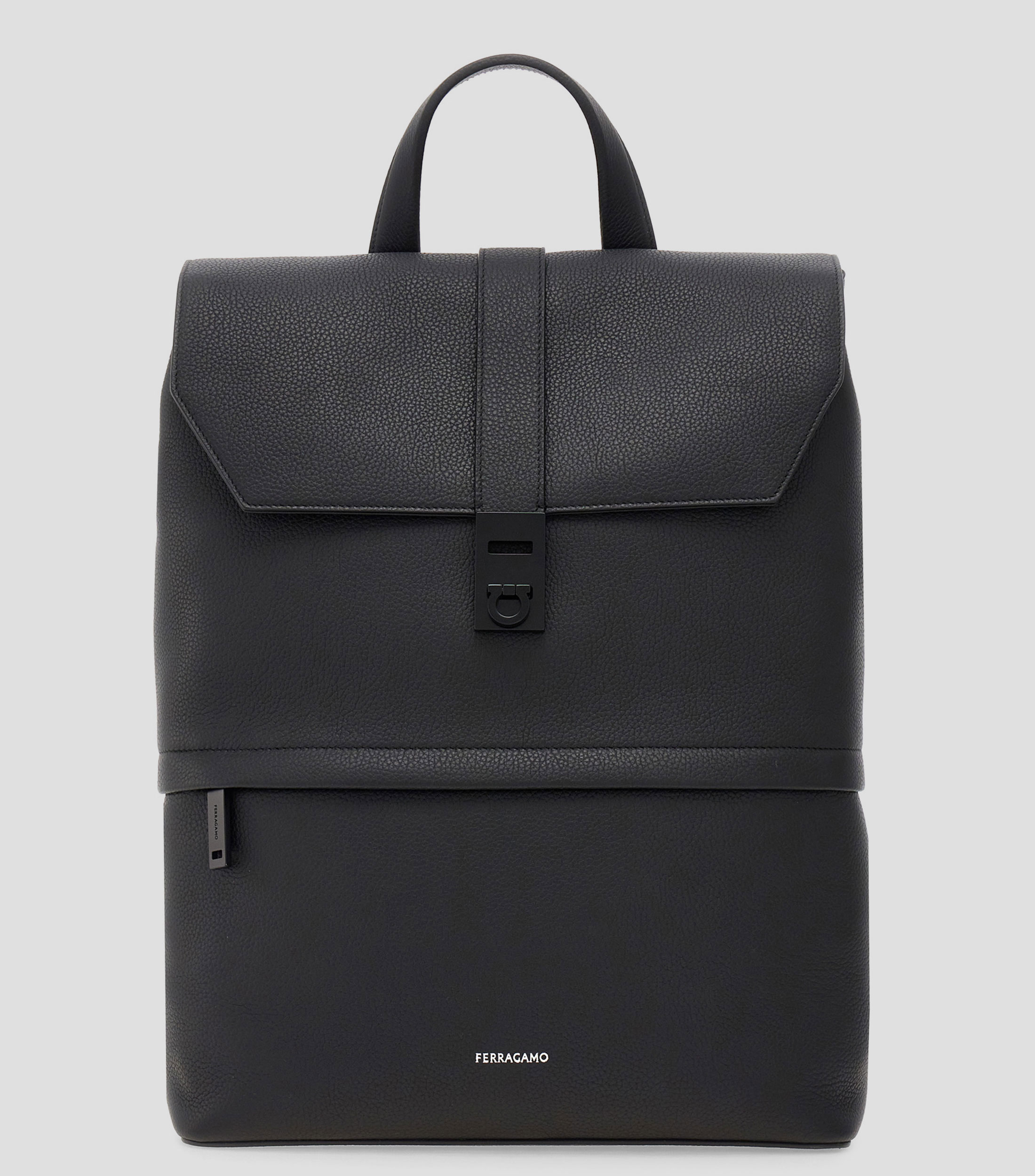 Mochila con hebilla Gancini Hombre