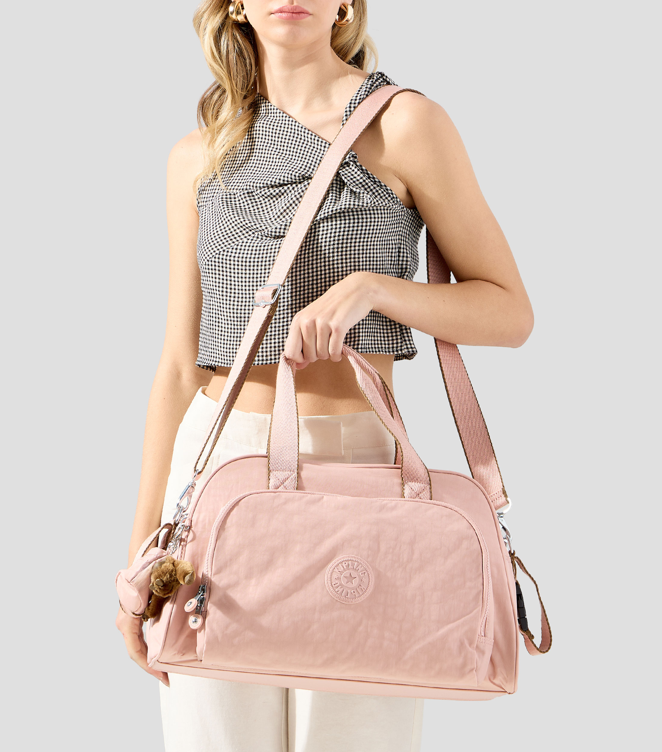Pañalera tote lisa
