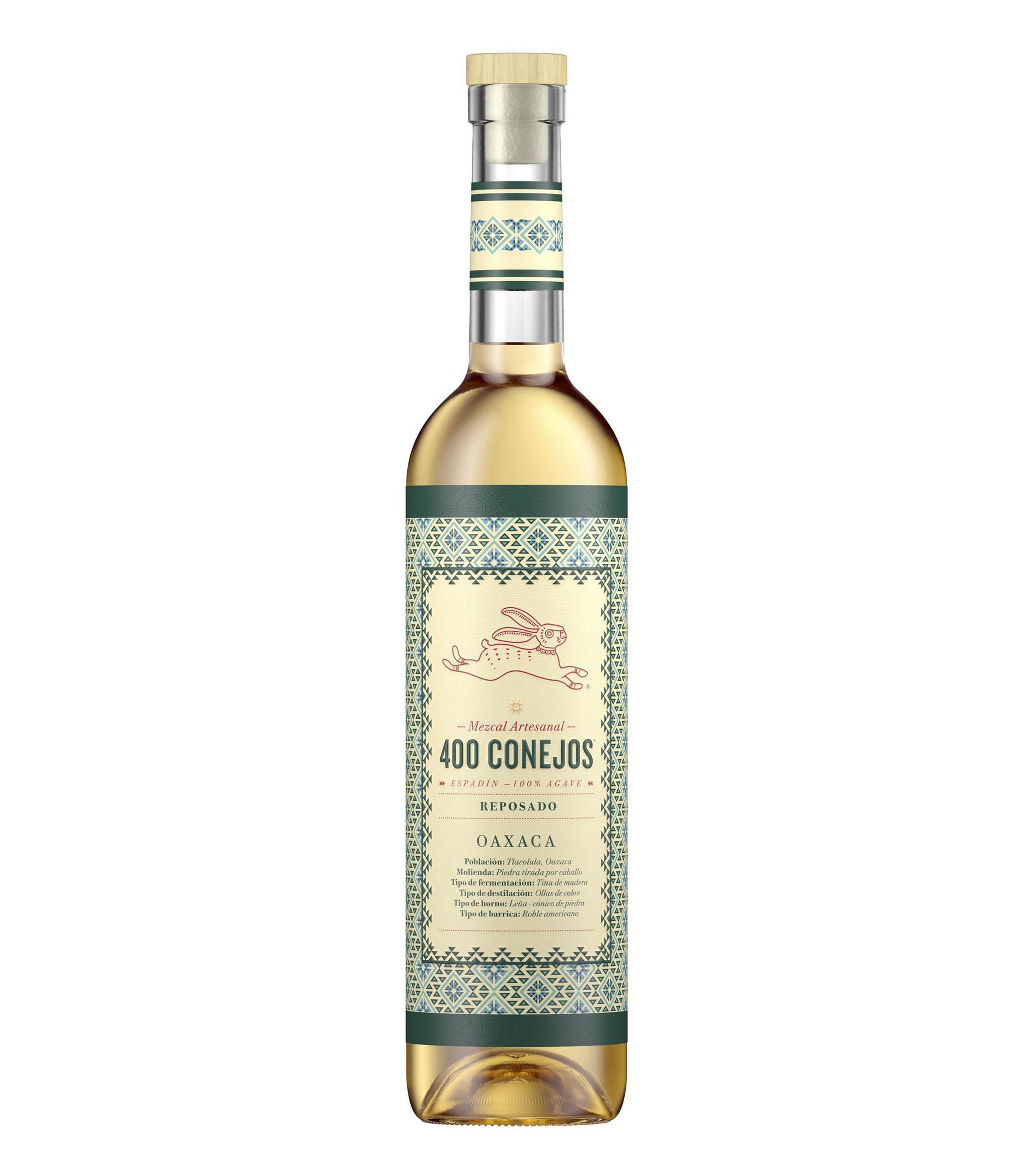 Mezcal Reposado 400 Conejos, 700 ml