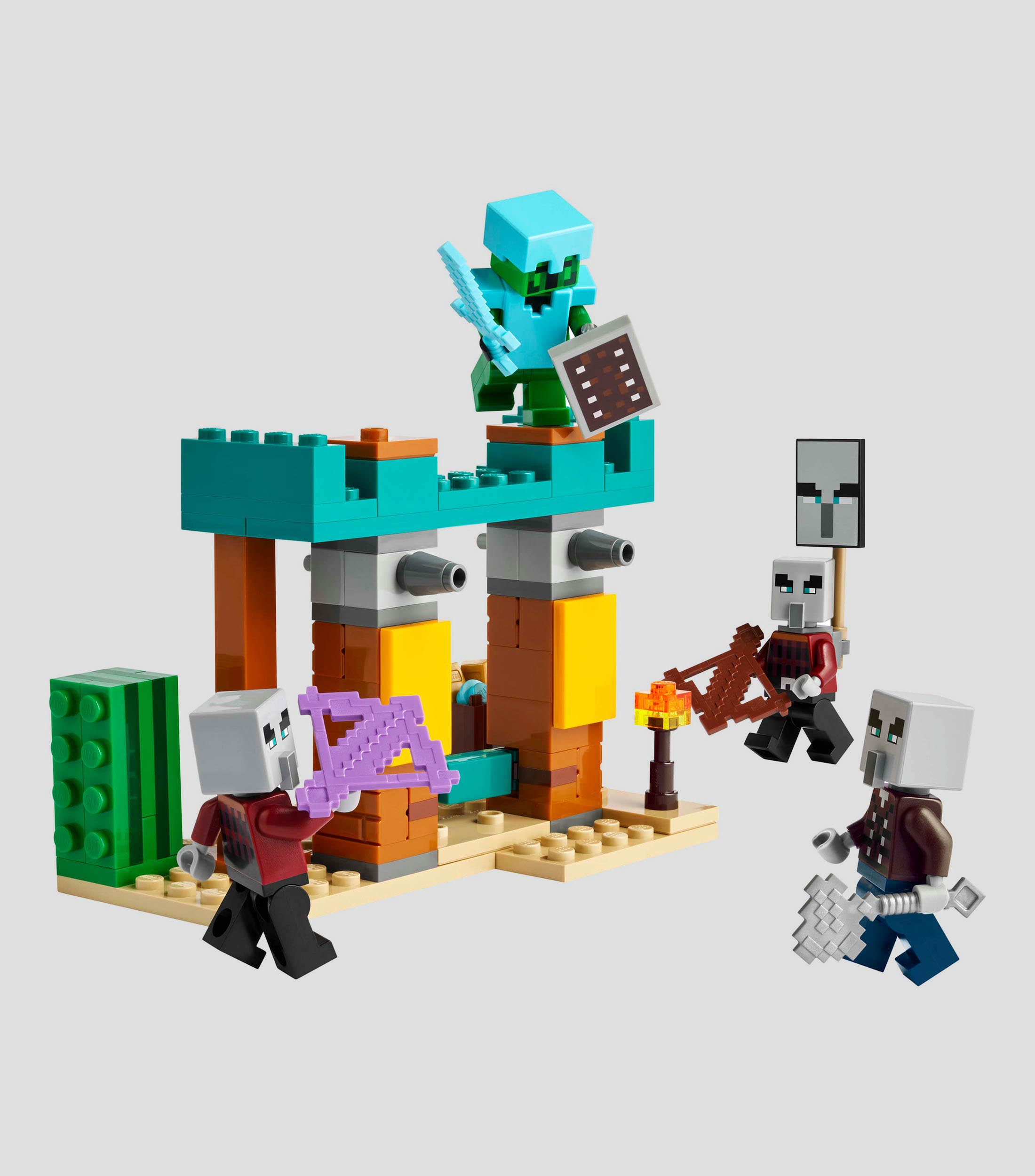 Lego Minecraft La Patrulla del Desierto de los 21267