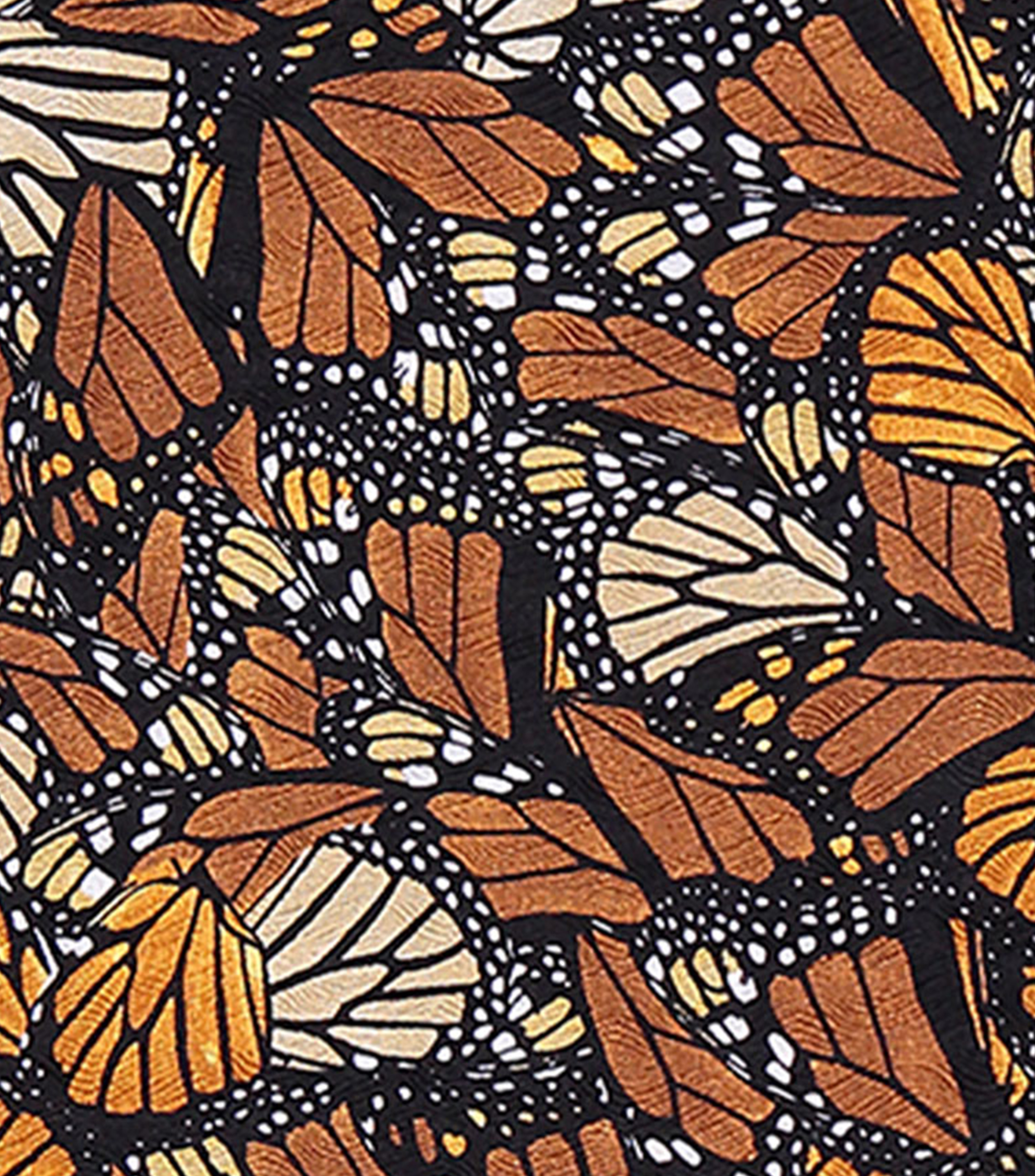 Bufanda mariposas monarca multicolor Mujer