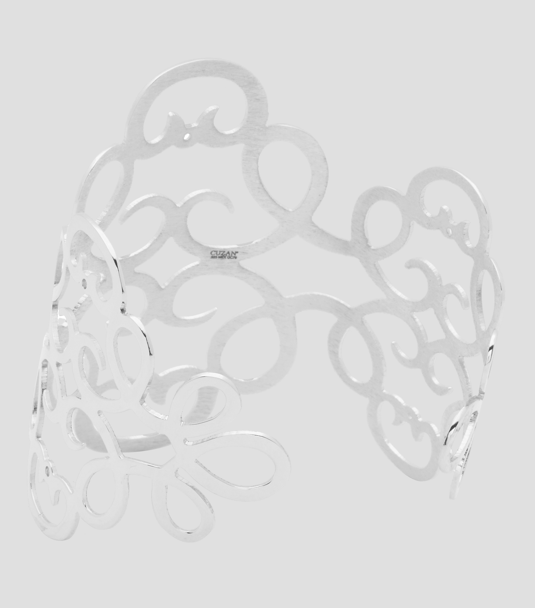 Brazalete en plata Mujer
