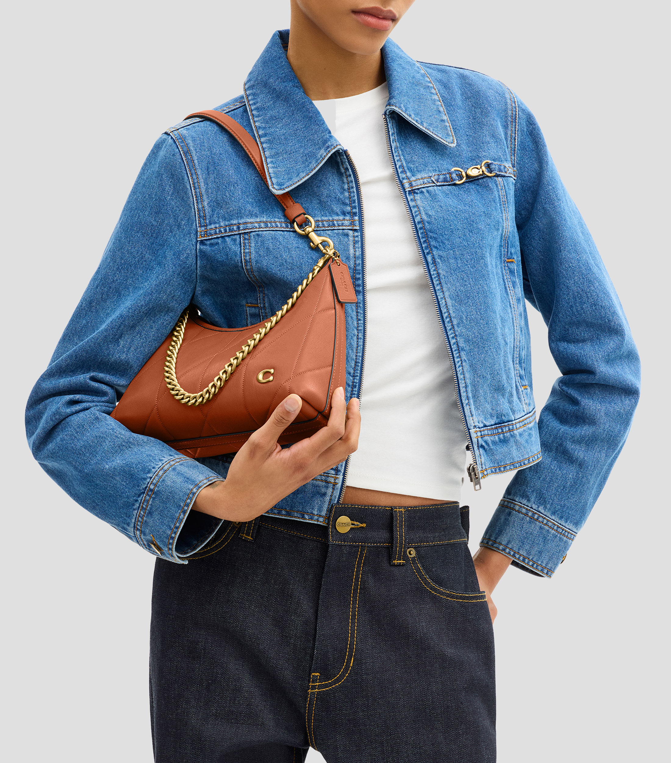Bolsa Shoulder en Piel Mujer