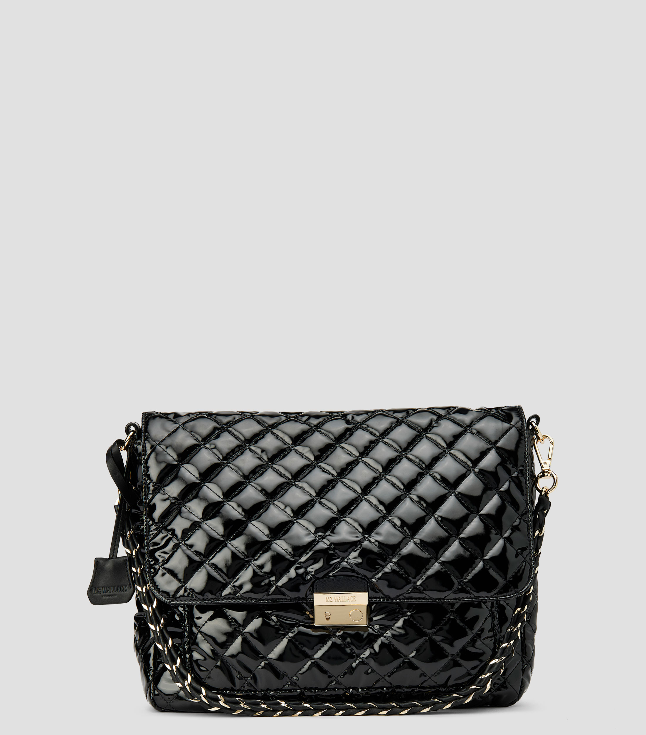 Bolsa Crossbody Lock Large acolchada Mujer