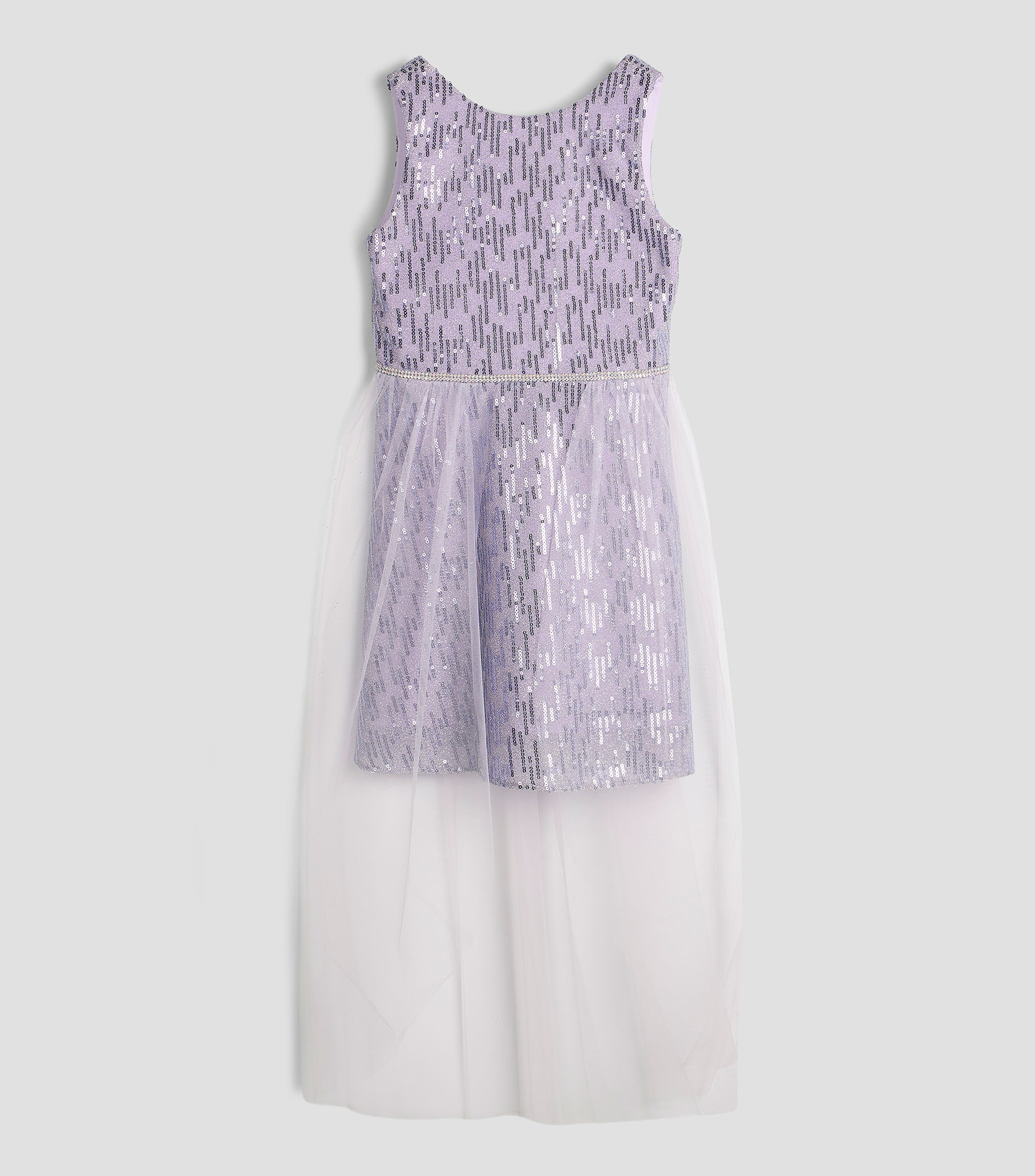 Vestido con lentejuela y brillo Niña