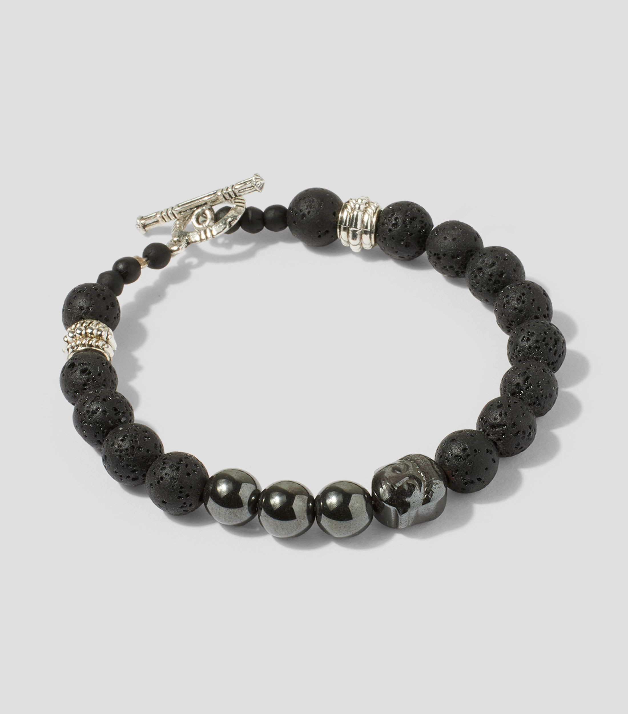 Pulsera con cabeza de buda Hombre