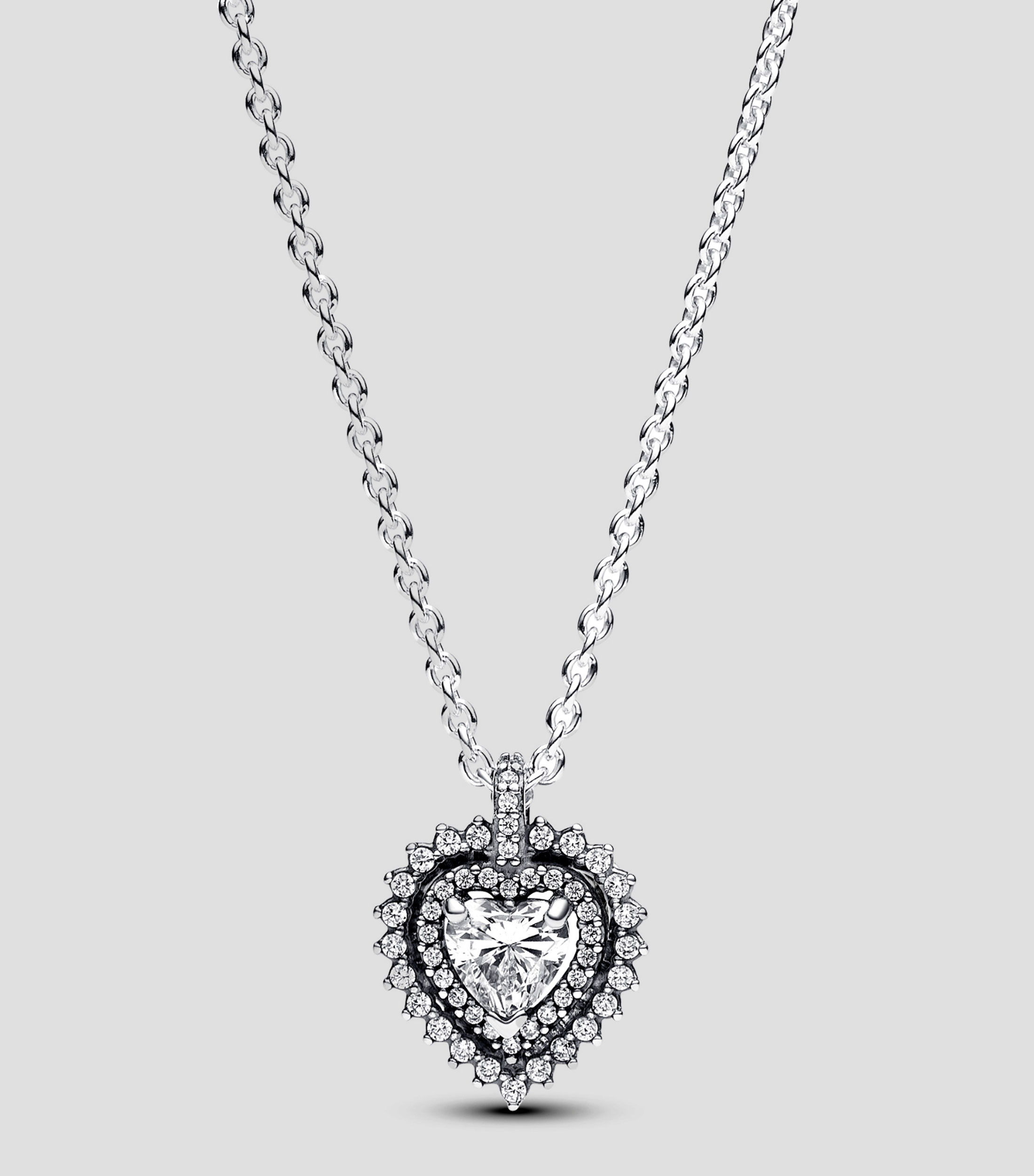 Collar Pandora Timeless corazón en plata .925 Mujer