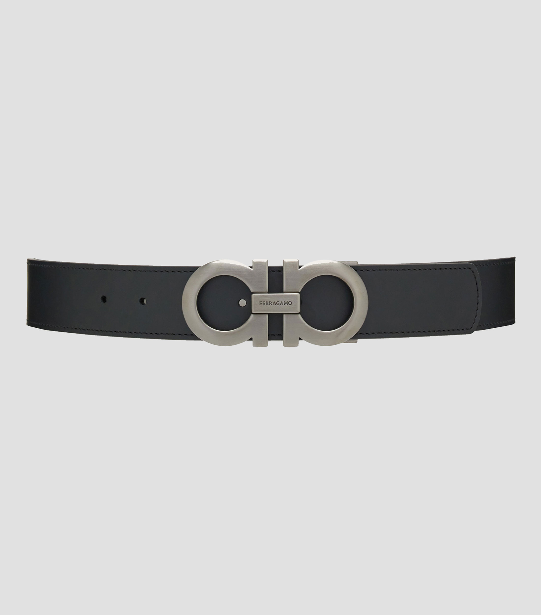 Cinturón reversible y ajustable Gancini Hombre