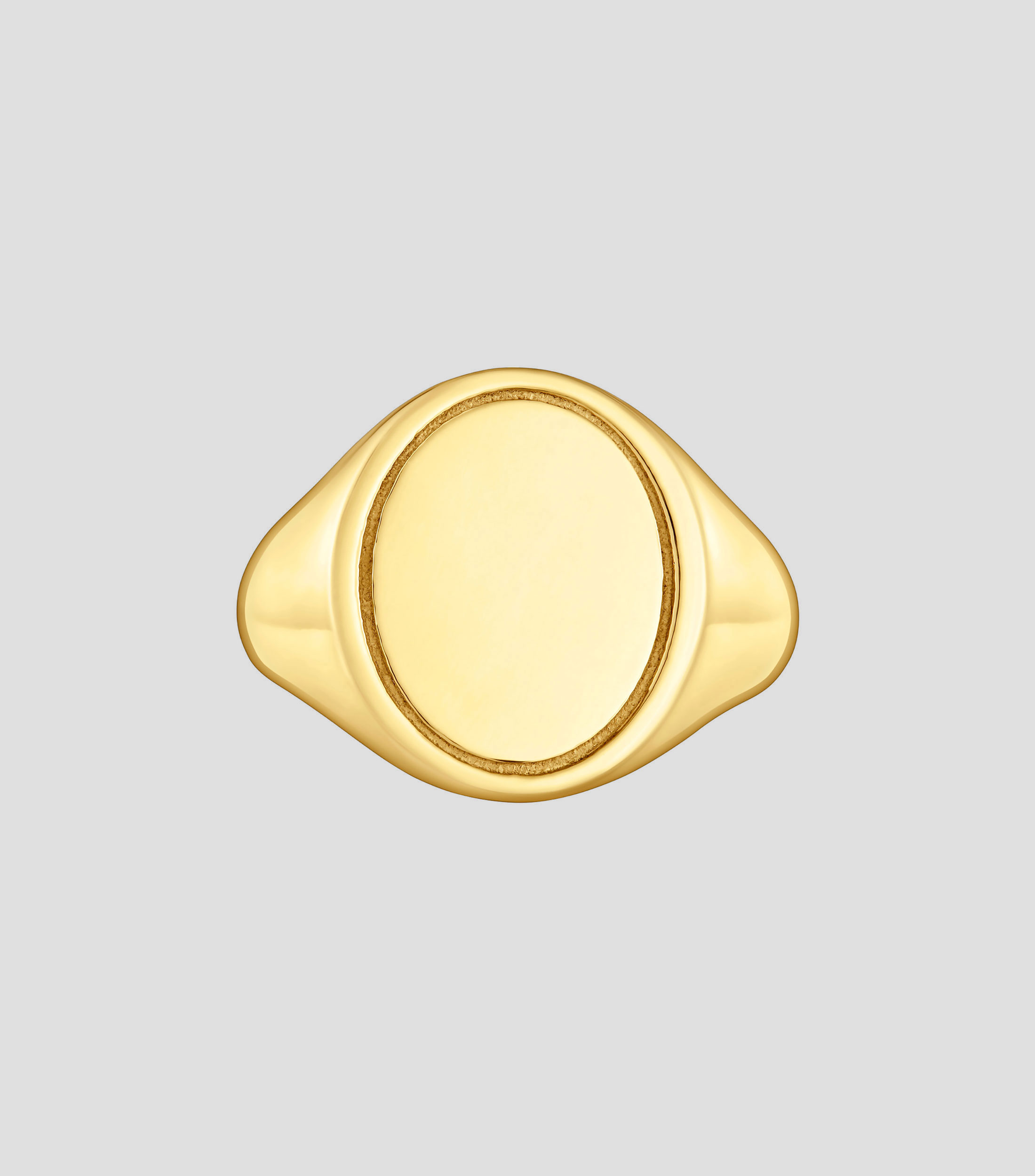 Anillo en plata sello Mujer