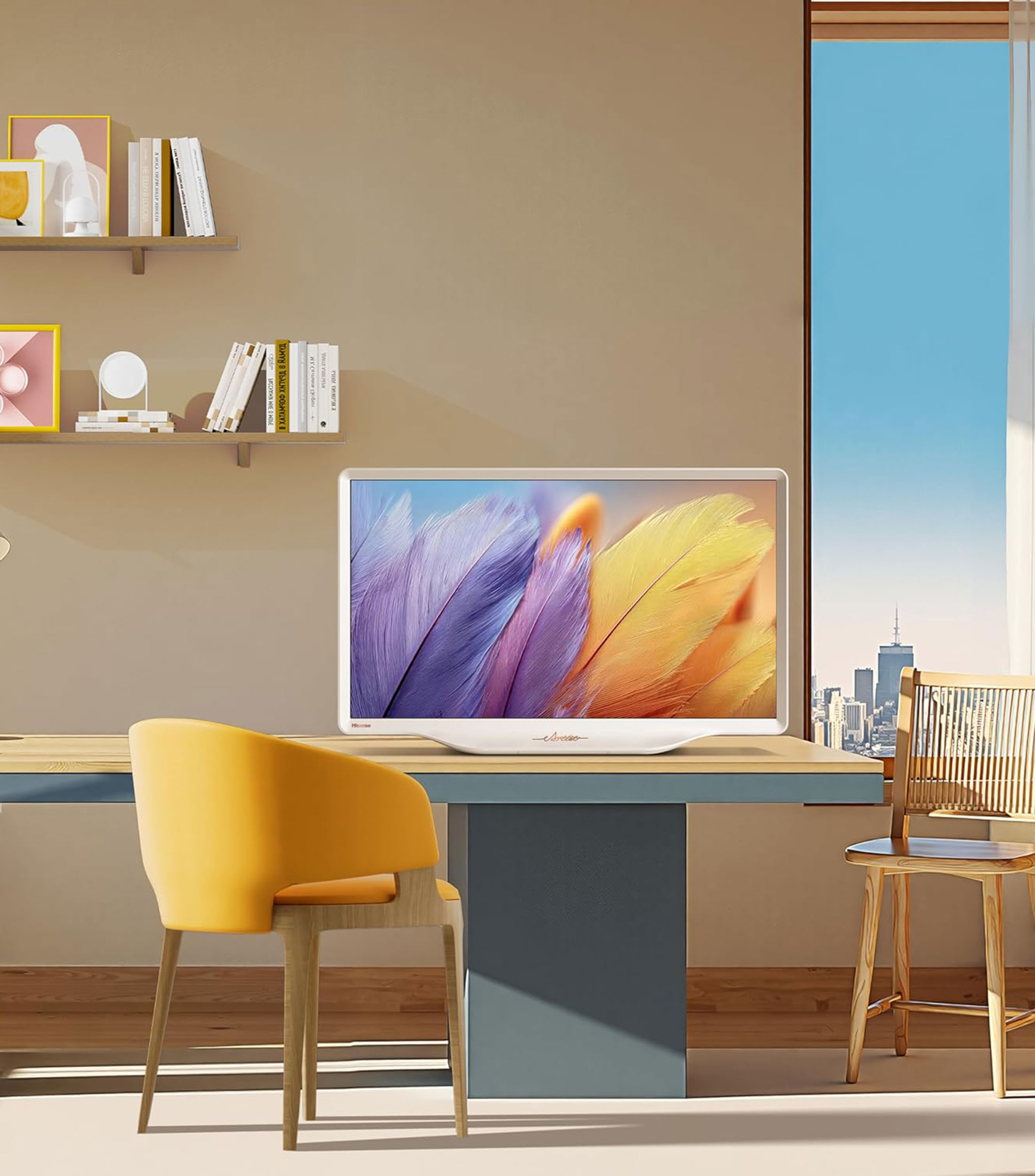 Pantalla 43 Pulgadas Plana QLED 4K 43S5QFM