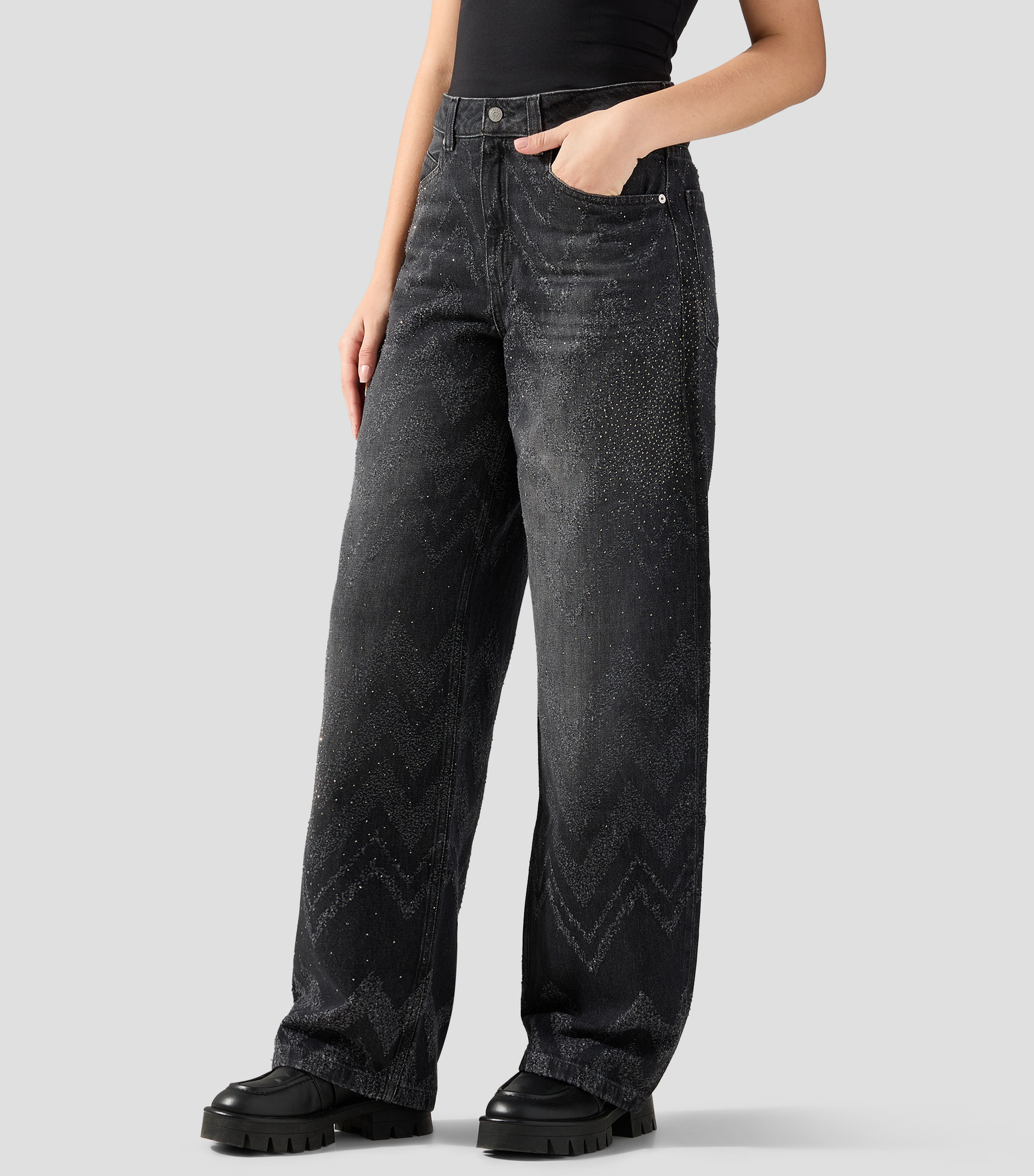 Jeans Acampanado Mujer