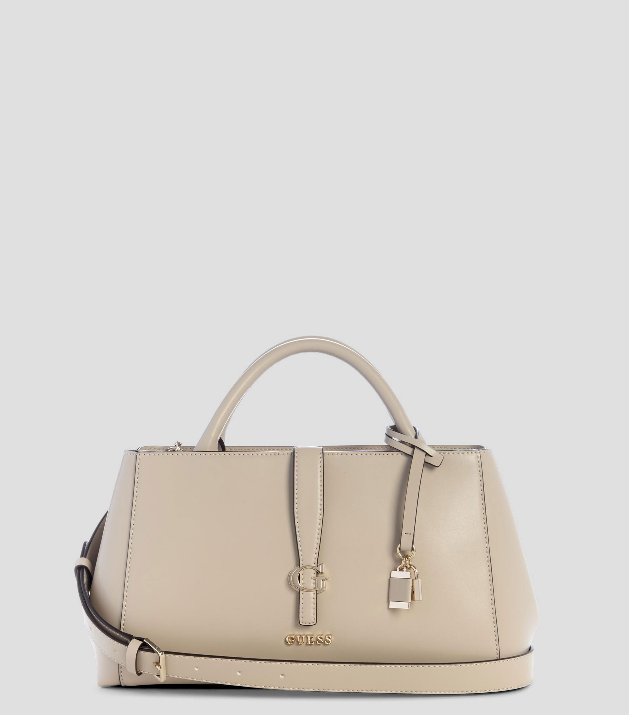 Bolsa satchel taupe Carrie Girlfriend lisa Mujer