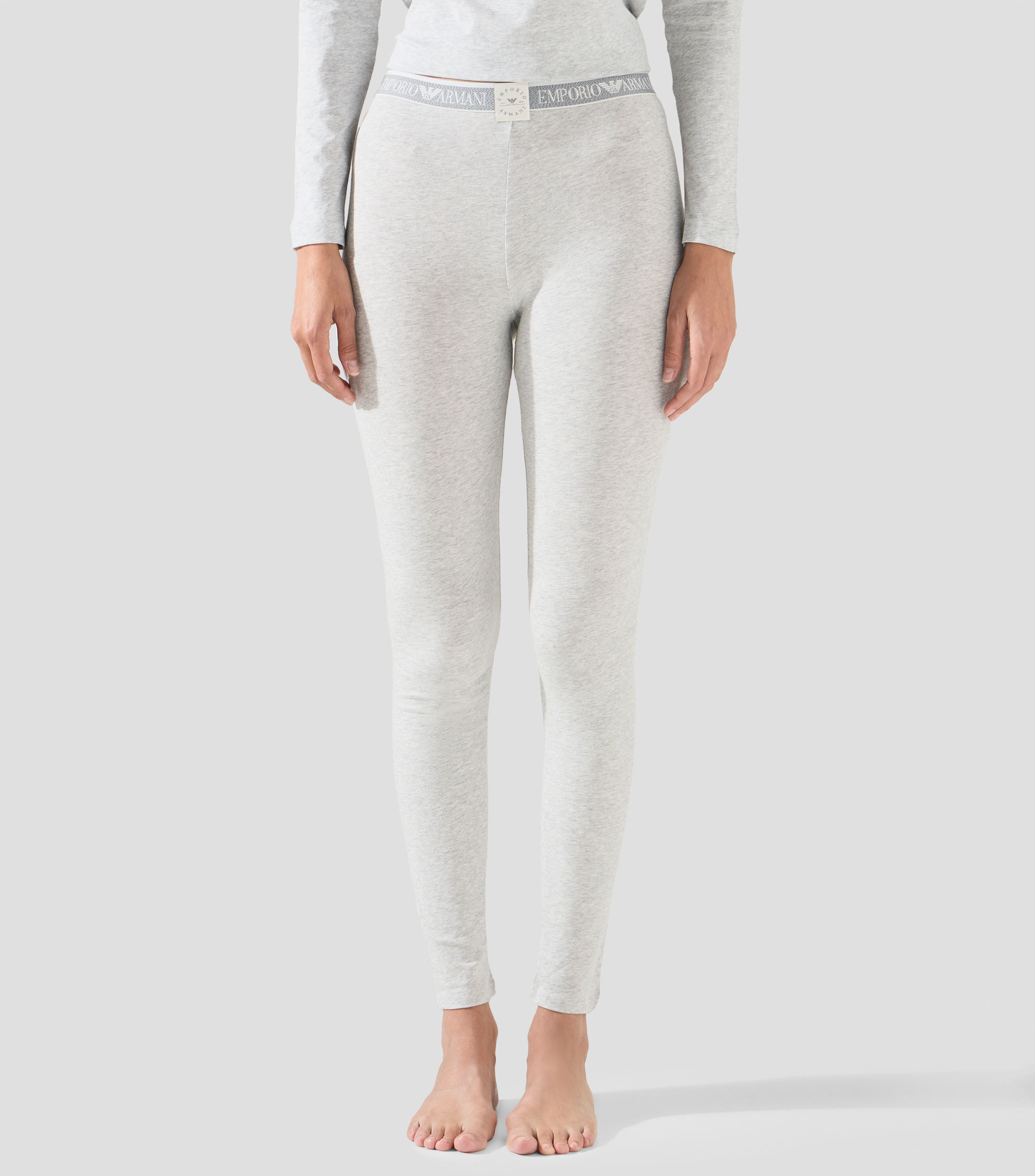 Leggings jaspeado Mujer