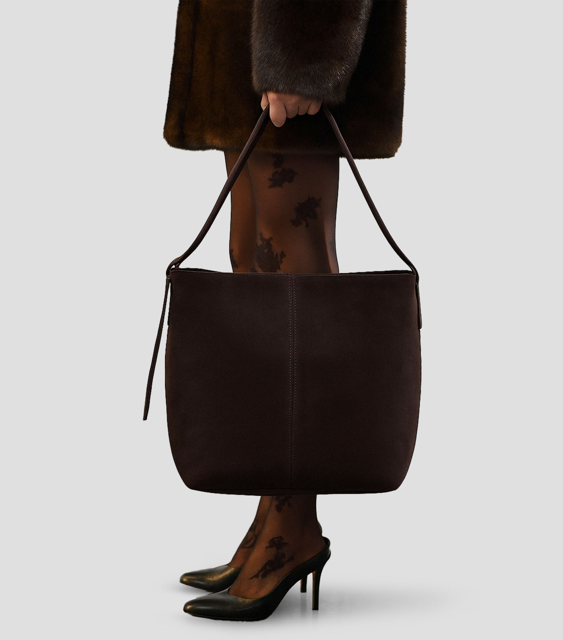 Bolsa Tote en piel Mujer