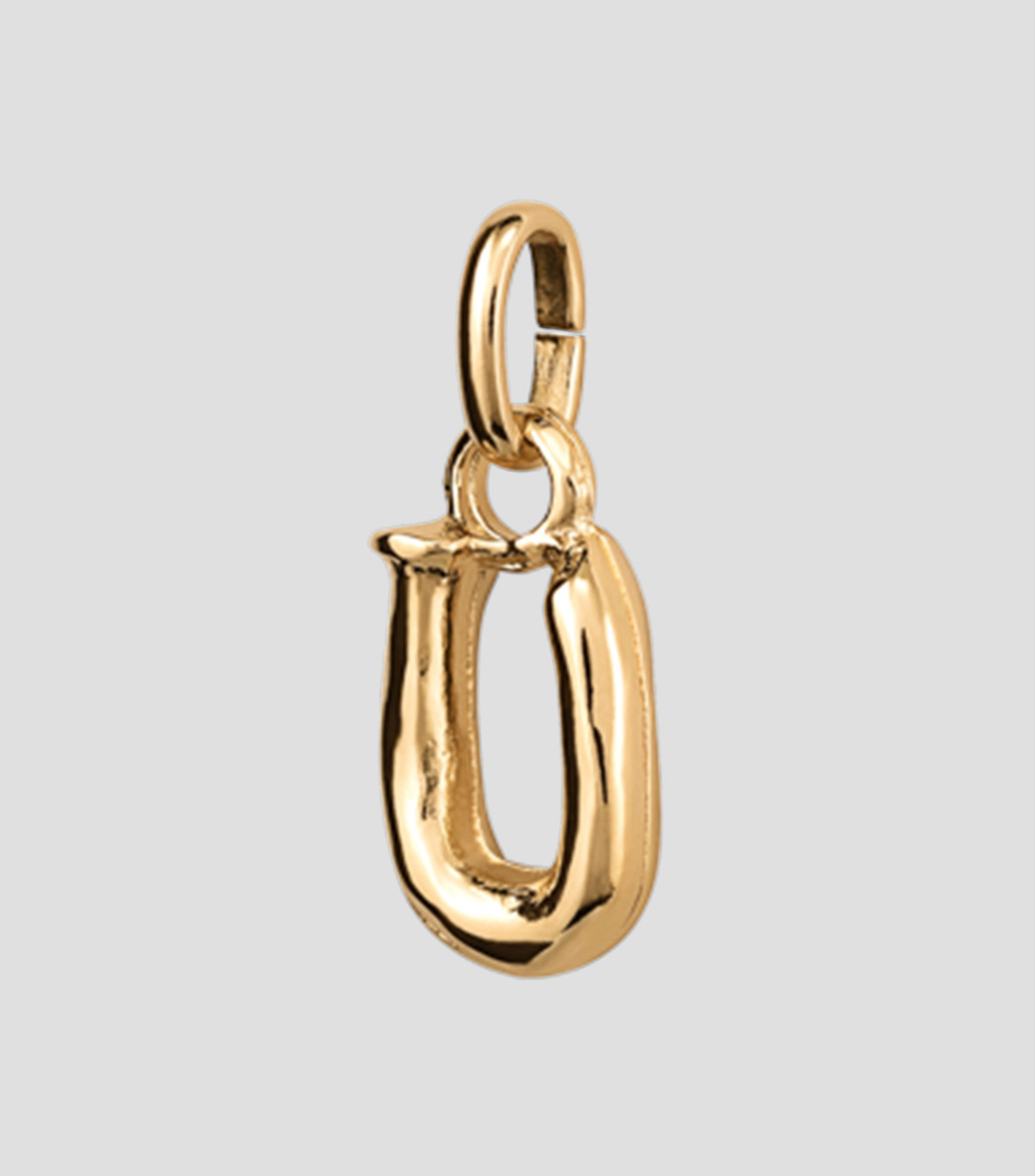 Charm letra U con argolla Mujer
