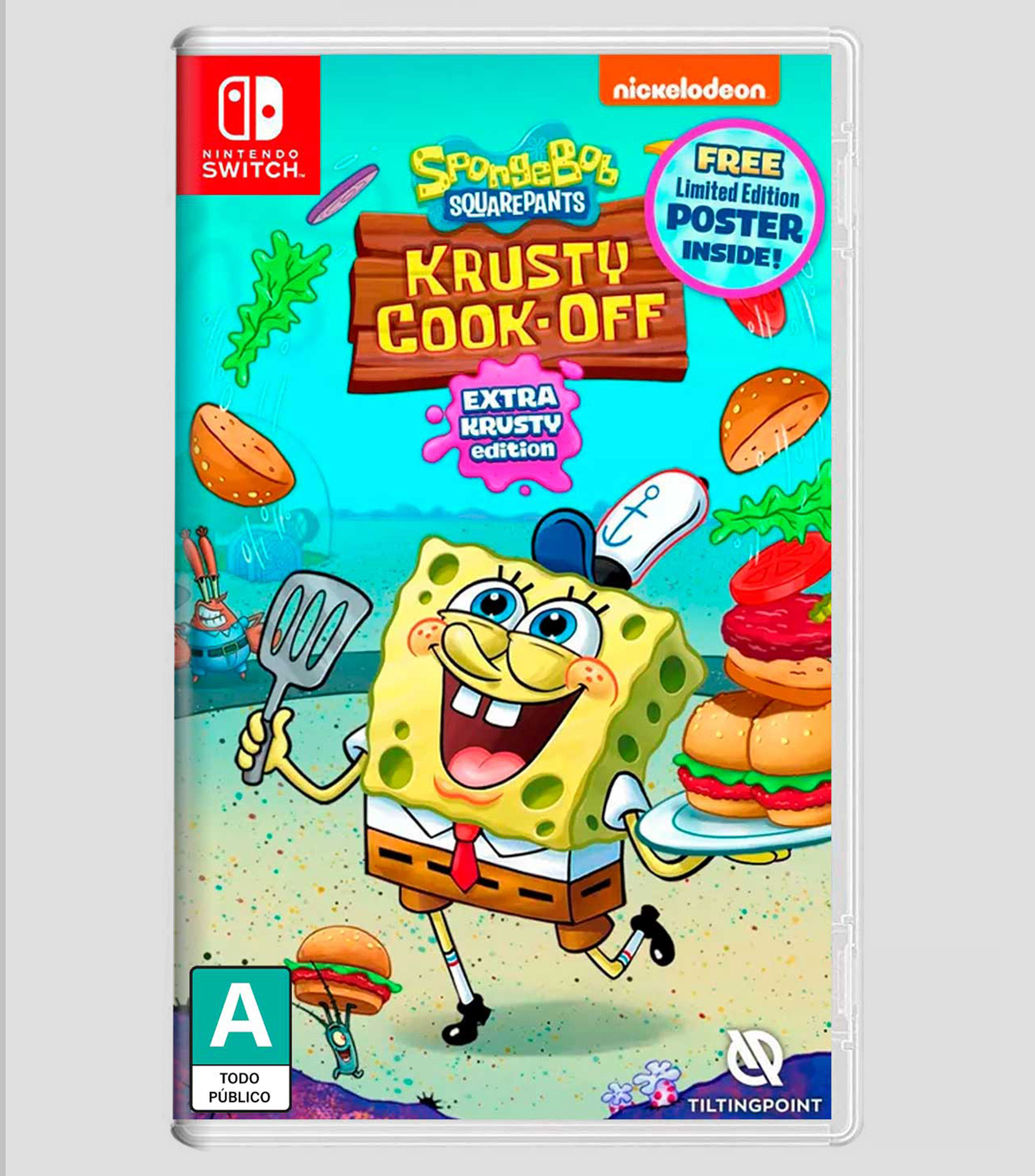 SpongeBob Krusty Cook-Off Nintendo Switch