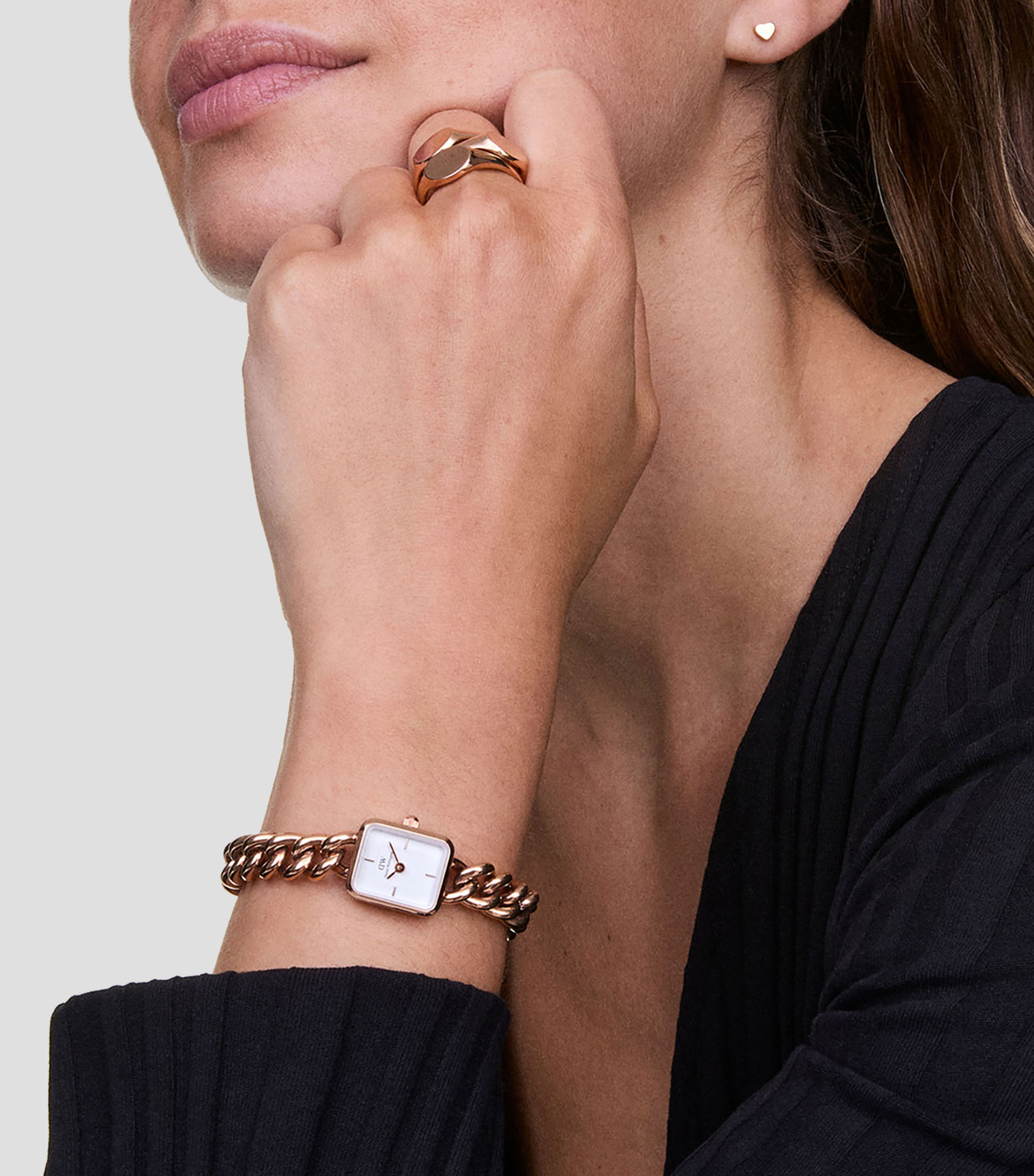 Reloj para Mujer Chain Casual Rosa