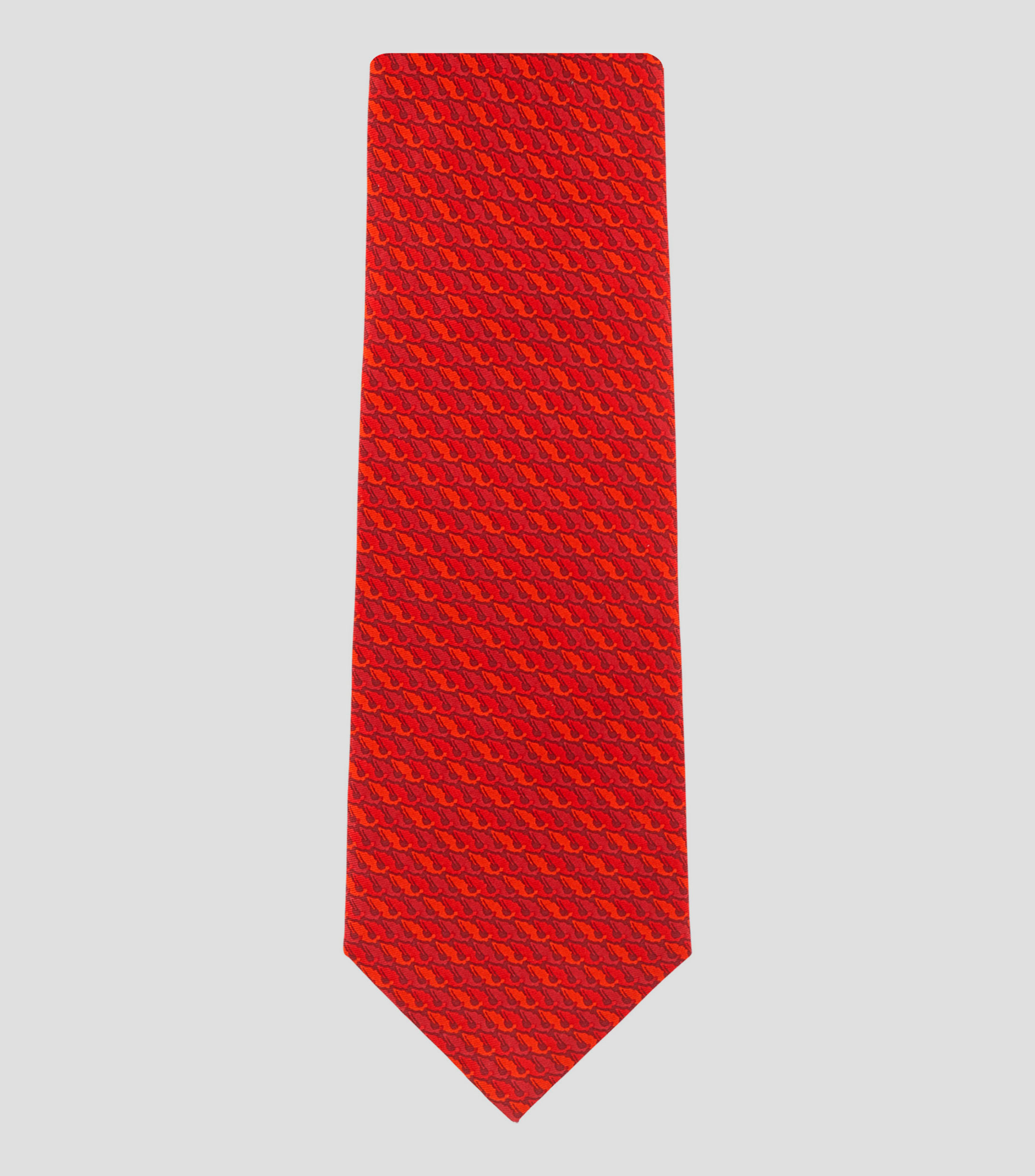 Corbata ancha de seda roja