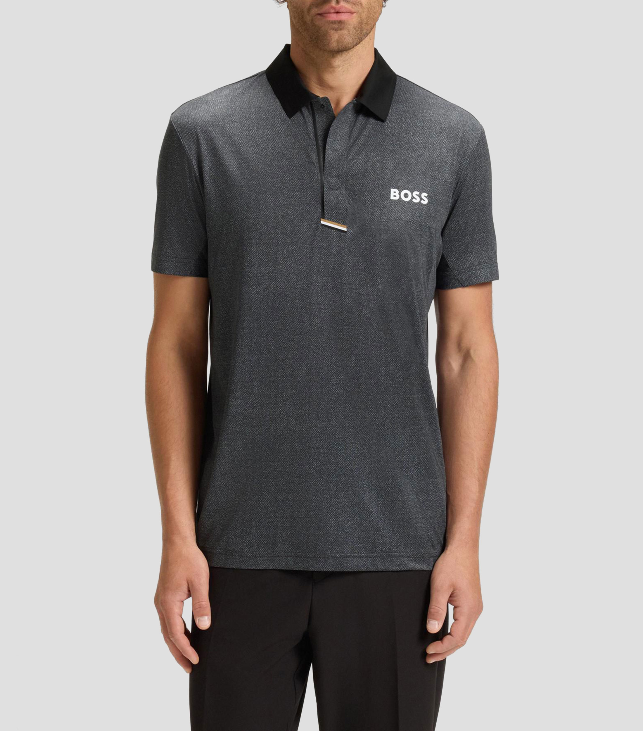 Polo BOSS deportivo Paddy en punto elástico de secado rápido Hombre