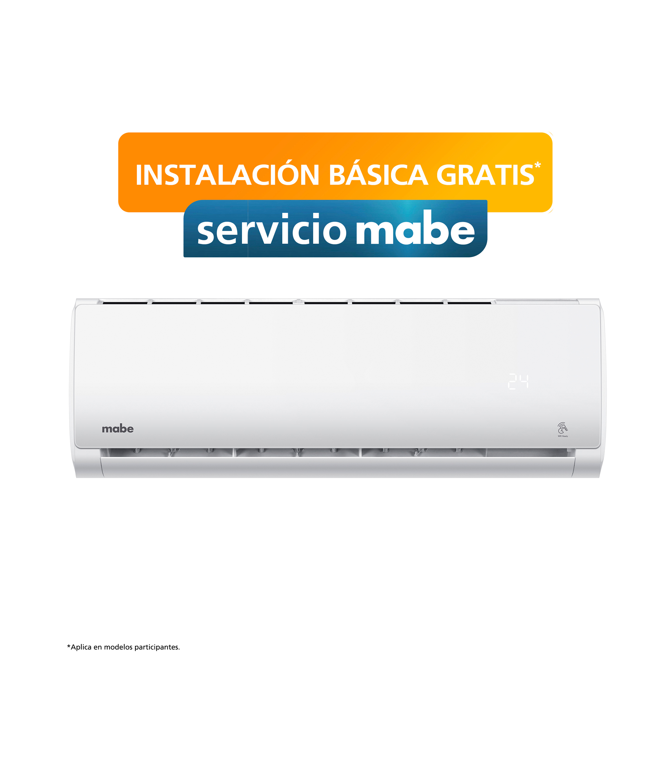 Aire Acondicionado Minisplit 12,000 BTUs, 1 Tonelada 115 V Frio - Calor