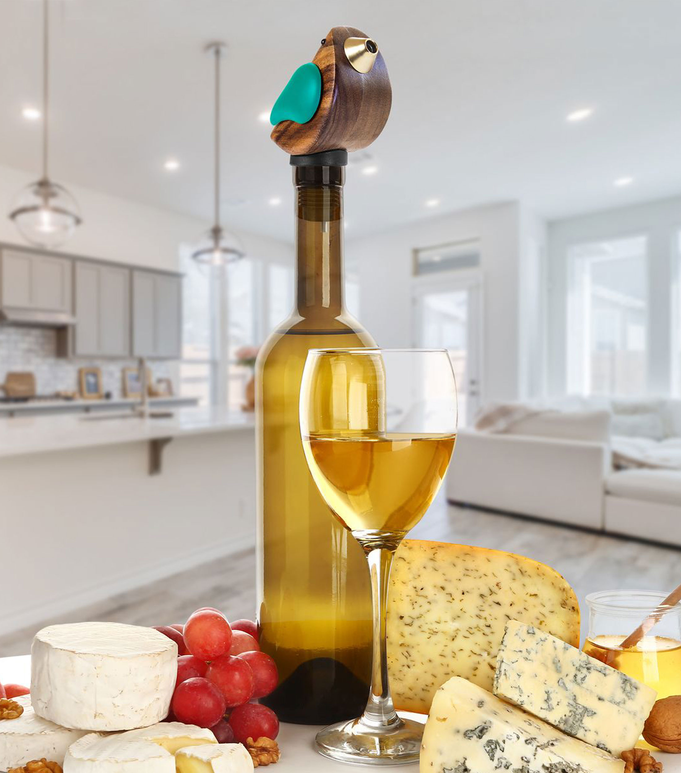 Vertedor de botellas Pájaro