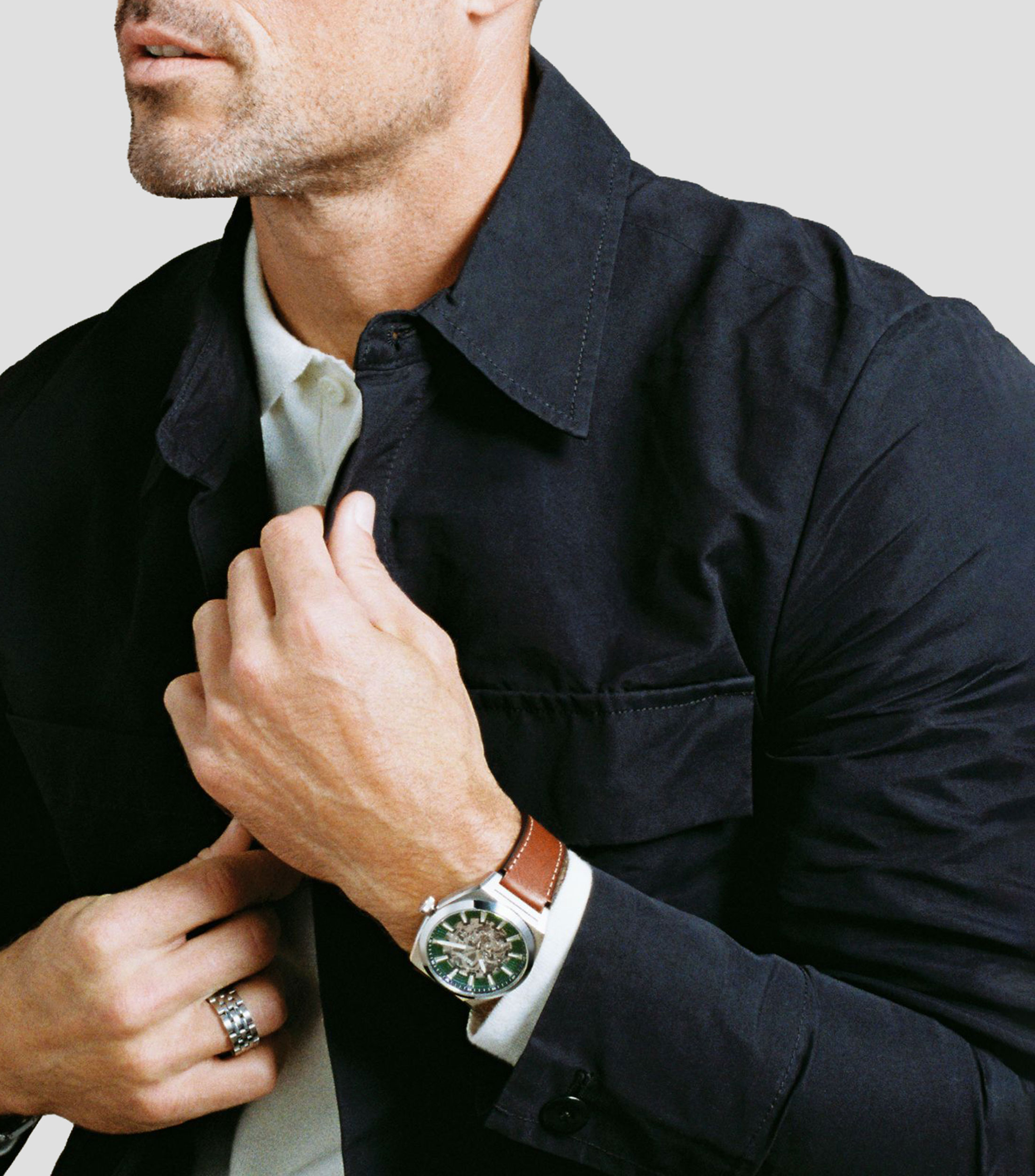 Reloj para Hombre Townsman Casual, Plateado