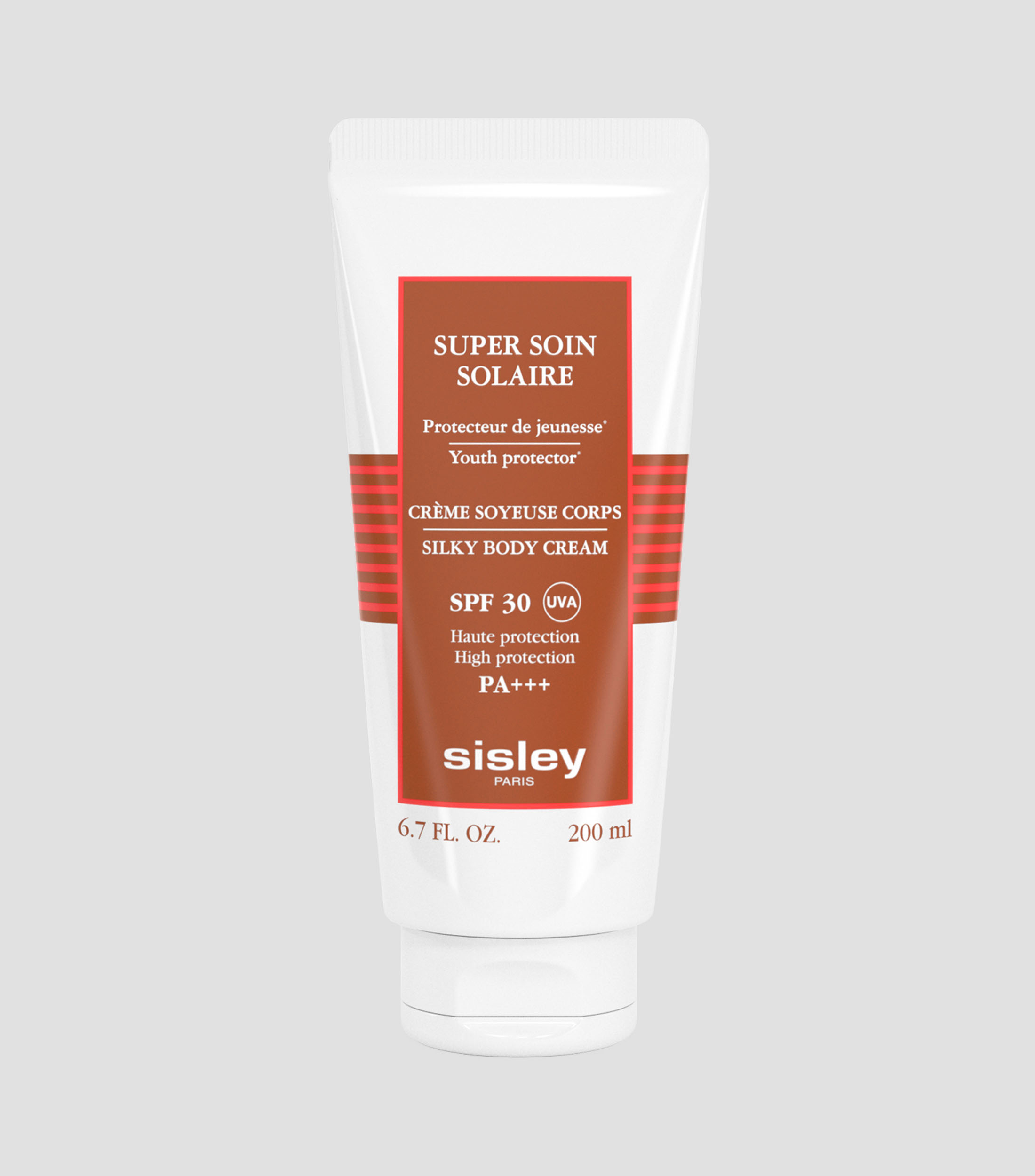 Protector Solar Soin Solaire Silky Body Cream SPF 30, 200 ml